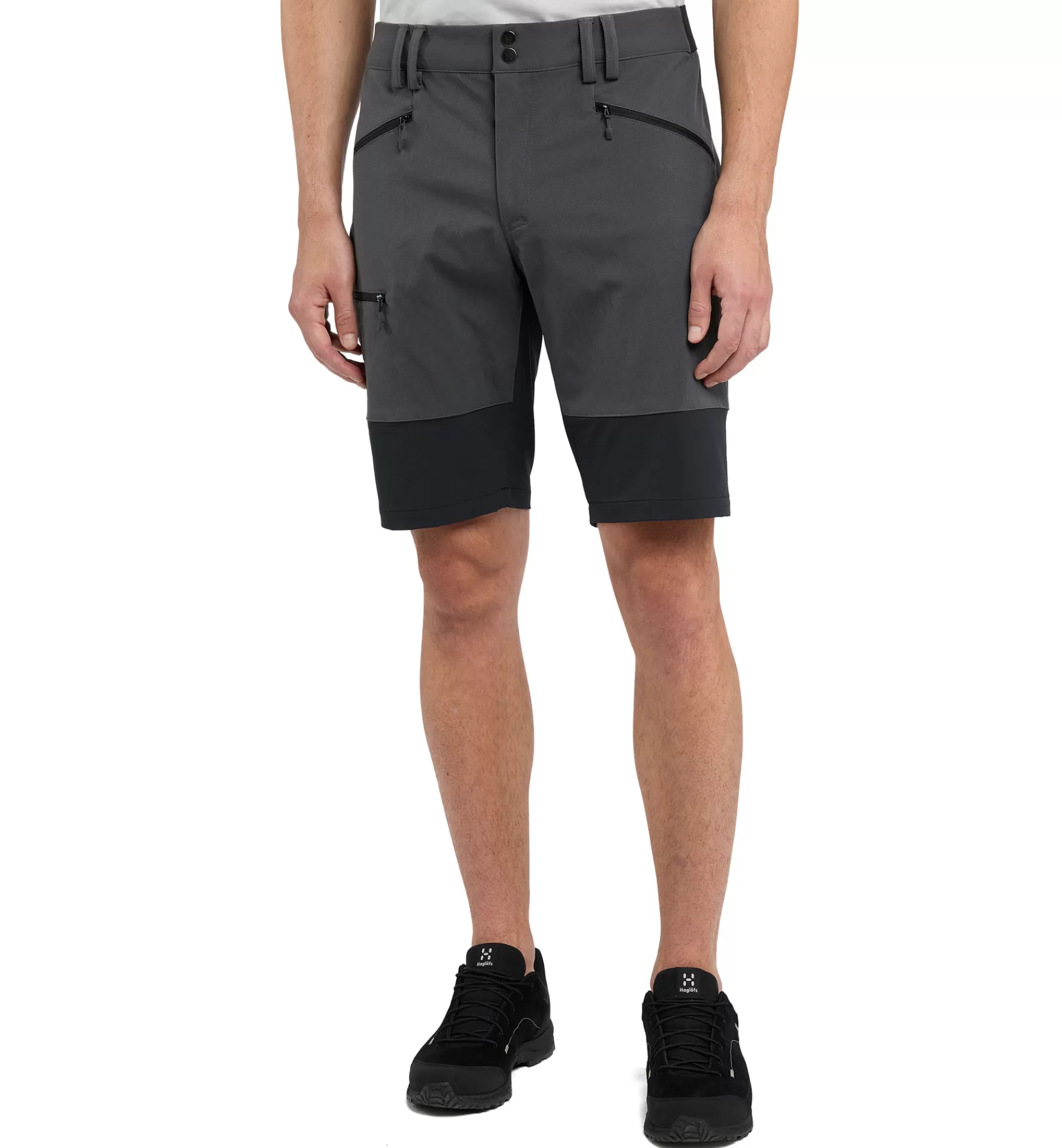 Sale Haglöfs Mid Slim Shorts Men Magnetite/True black