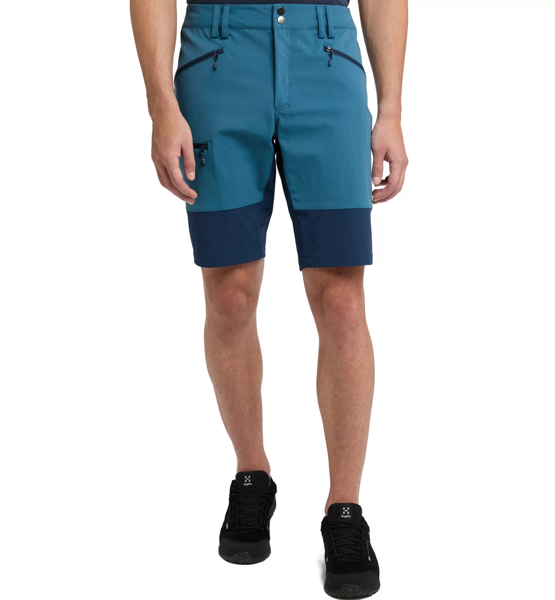 Cheap Haglöfs Mid Slim Shorts Men Dark Ocean/Tarn Blue