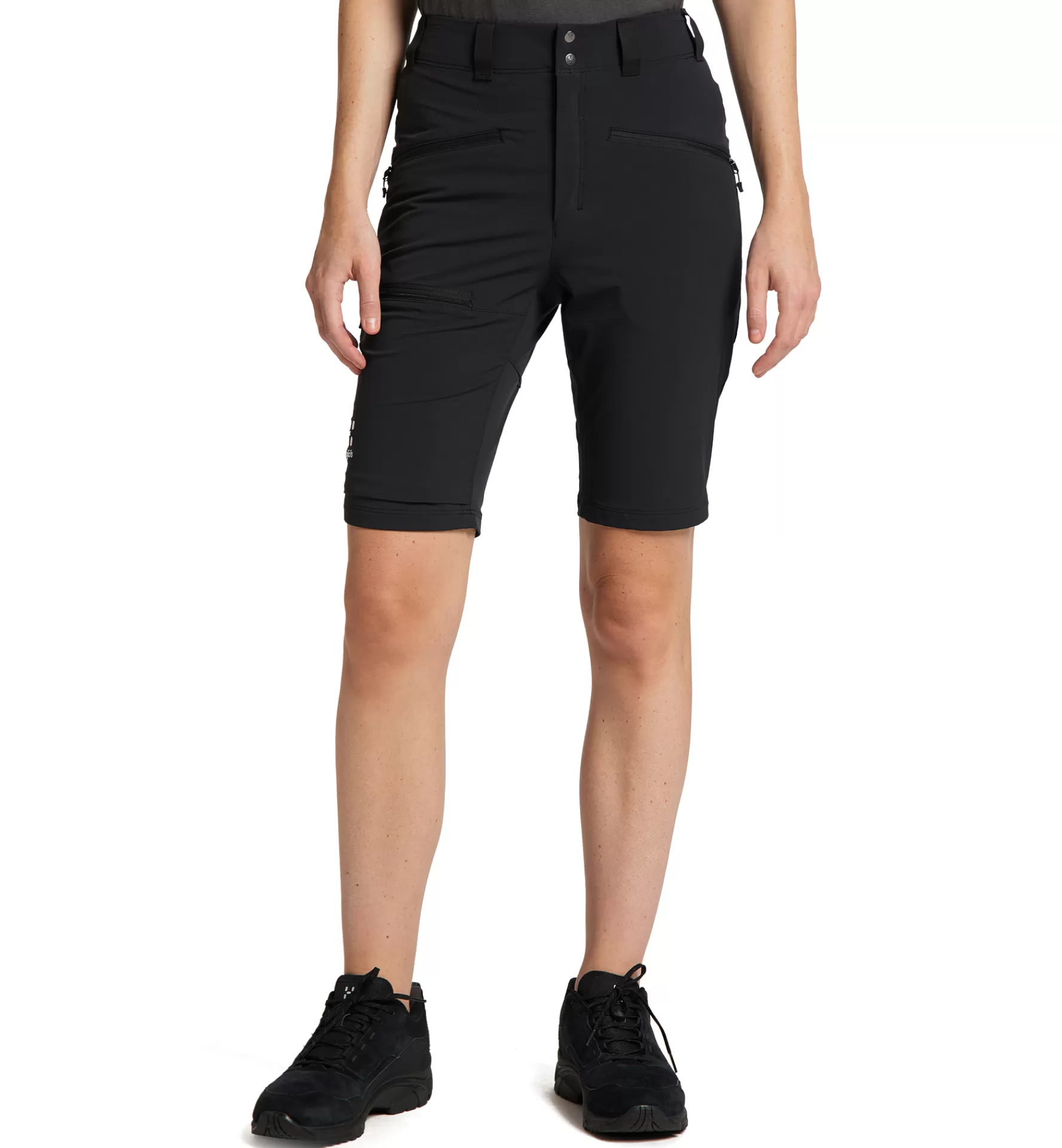 Hot Haglöfs Mid Slim Shorts Women True Black