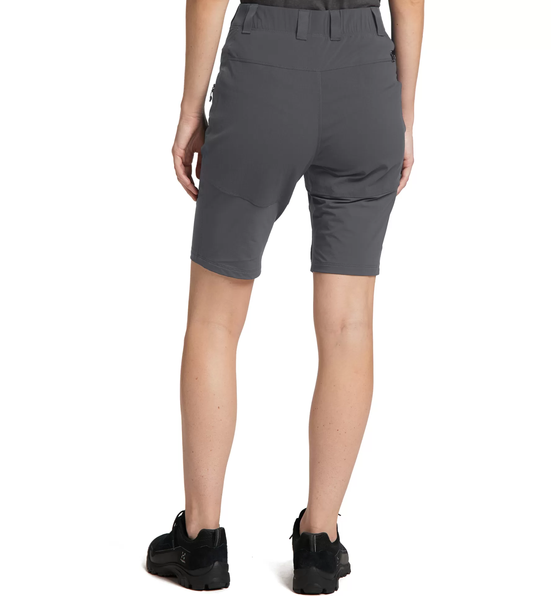 Shop Haglöfs Mid Slim Shorts Women Magnetite