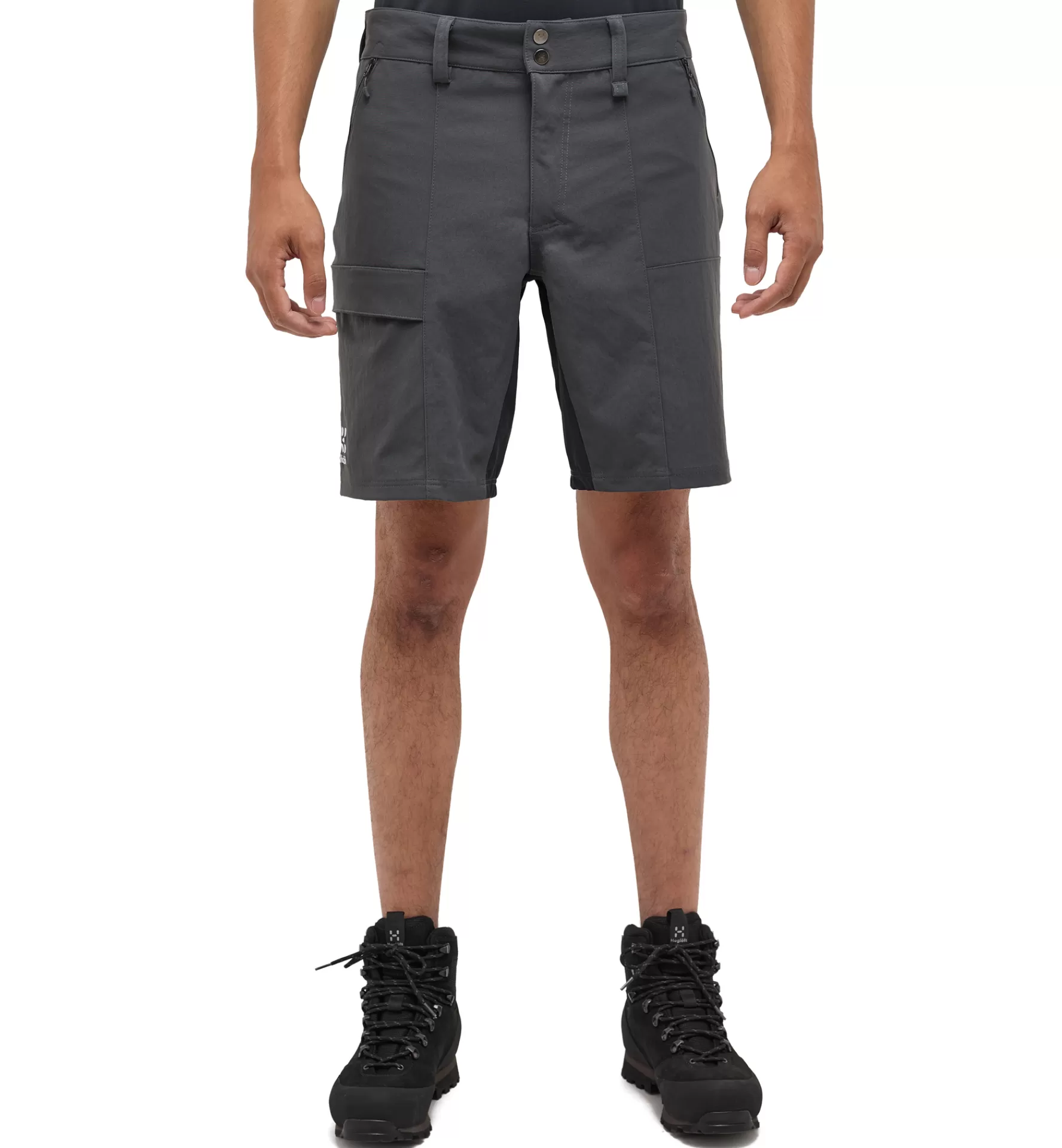 Store Haglöfs Mid Standard Shorts Men Magnetite/True black