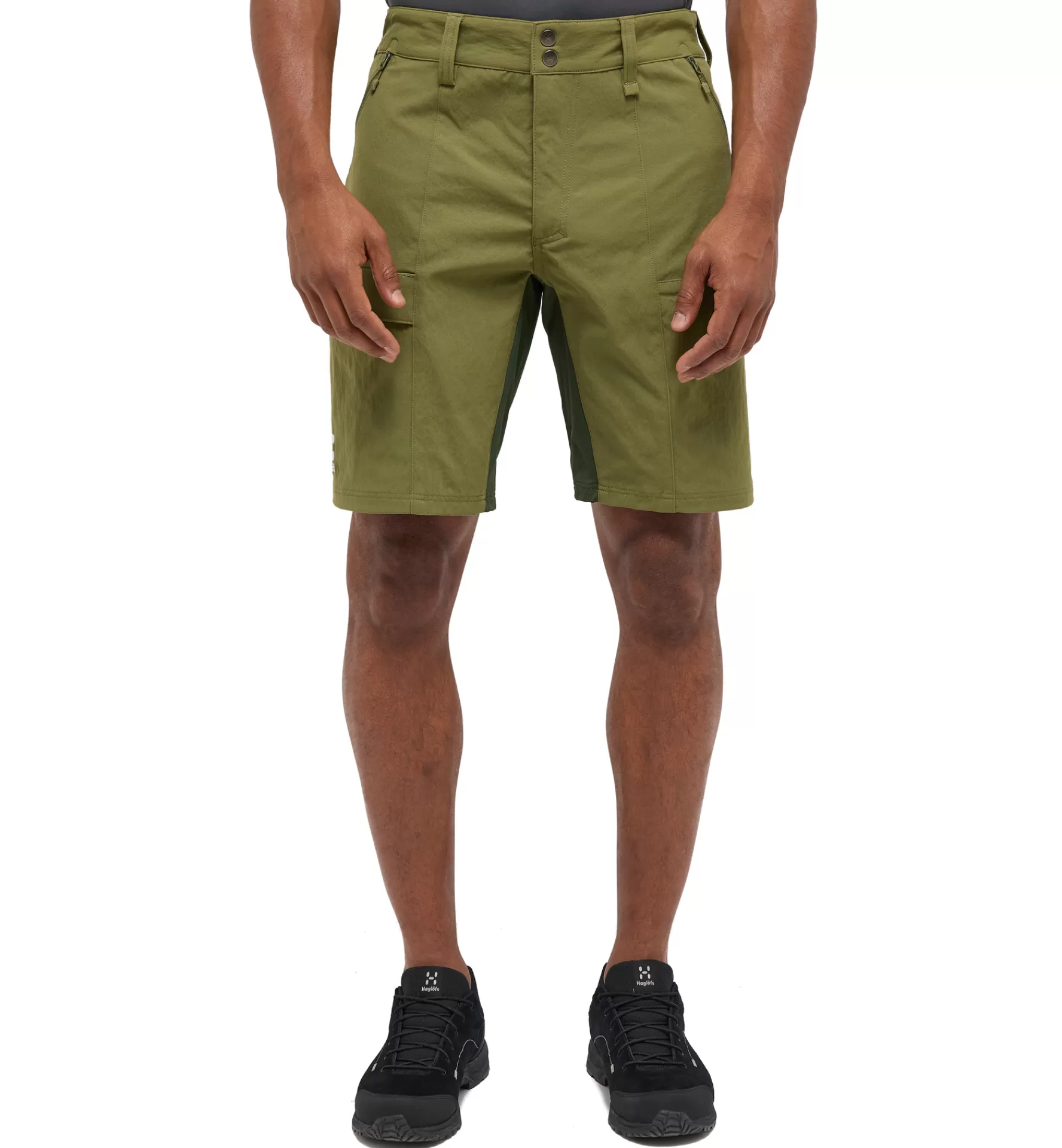 Sale Haglöfs Mid Standard Shorts Men Olive Green/Seaweed Green