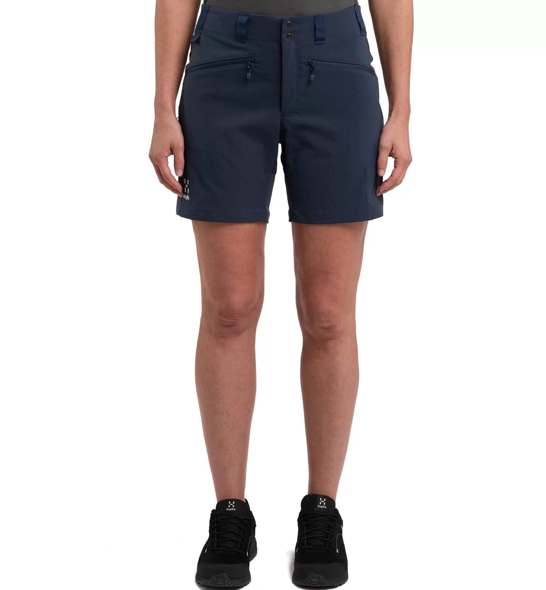 New Haglöfs Mid Standard Shorts Women Tarn blue/True black