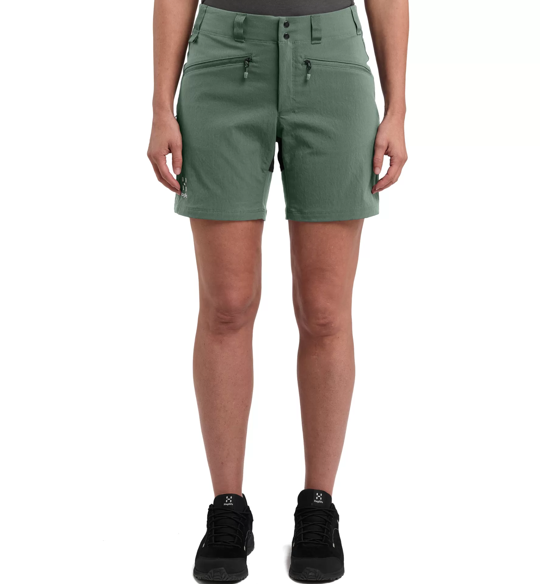 Outlet Haglöfs Mid Standard Shorts Women Fjell green/True black