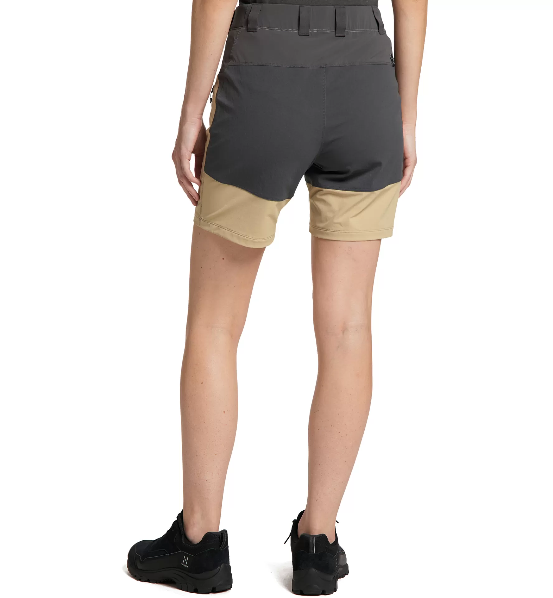 Cheap Haglöfs Mid Standard Shorts Women Sand/Magnetite