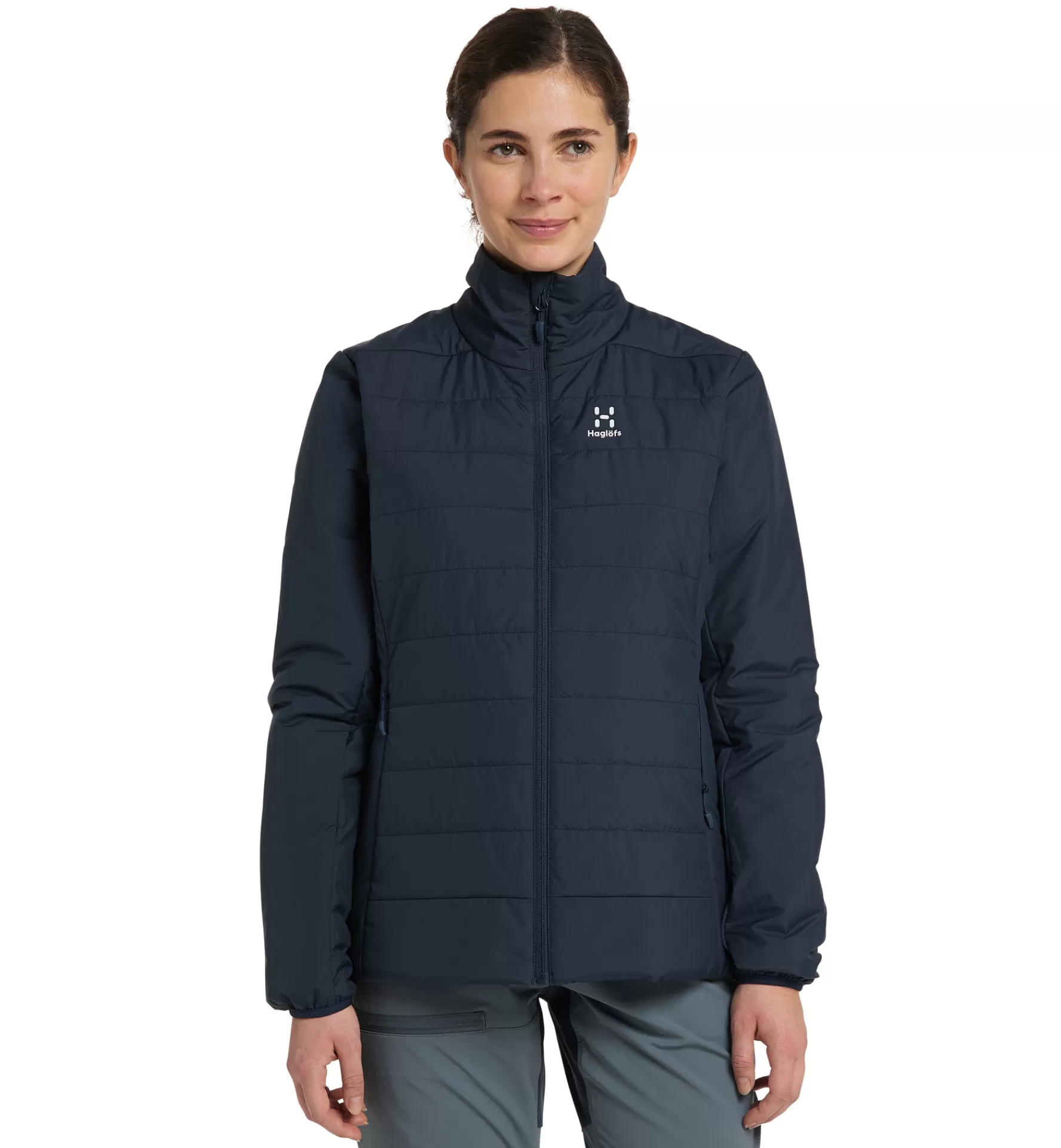 New Haglöfs Mimic Silver Jacket Women Tarn Blue