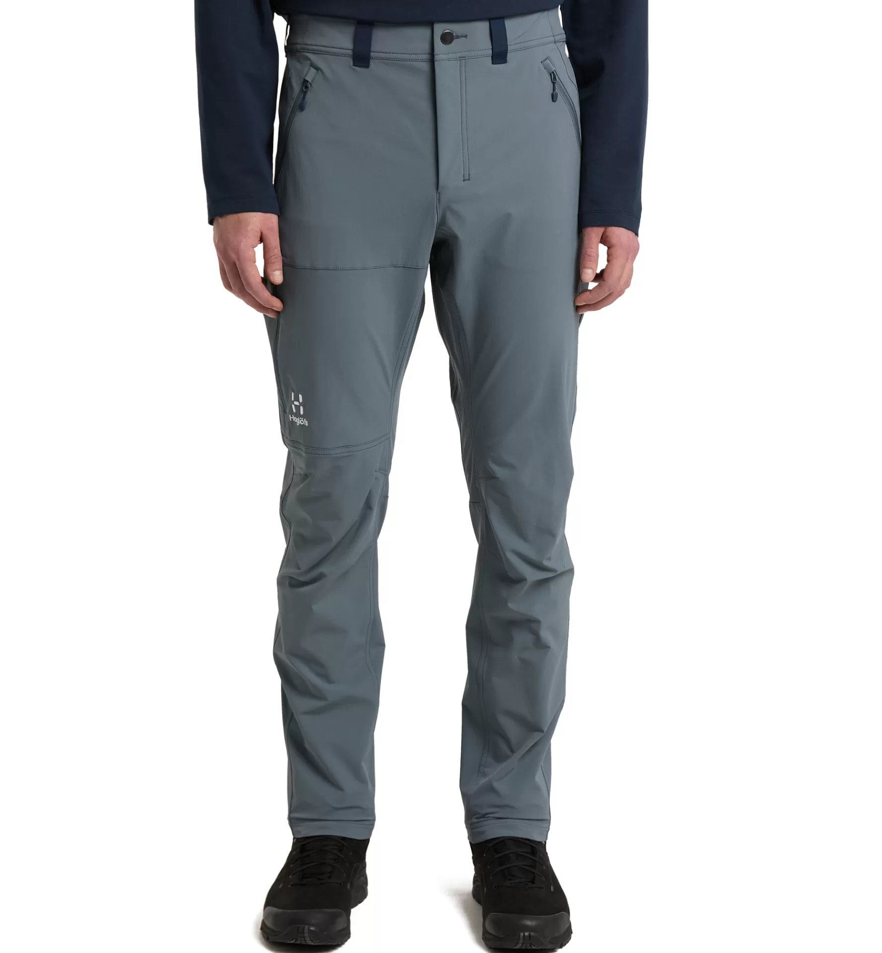 Flash Sale Haglöfs Morän Softshell Slim Pant Men Steel Blue