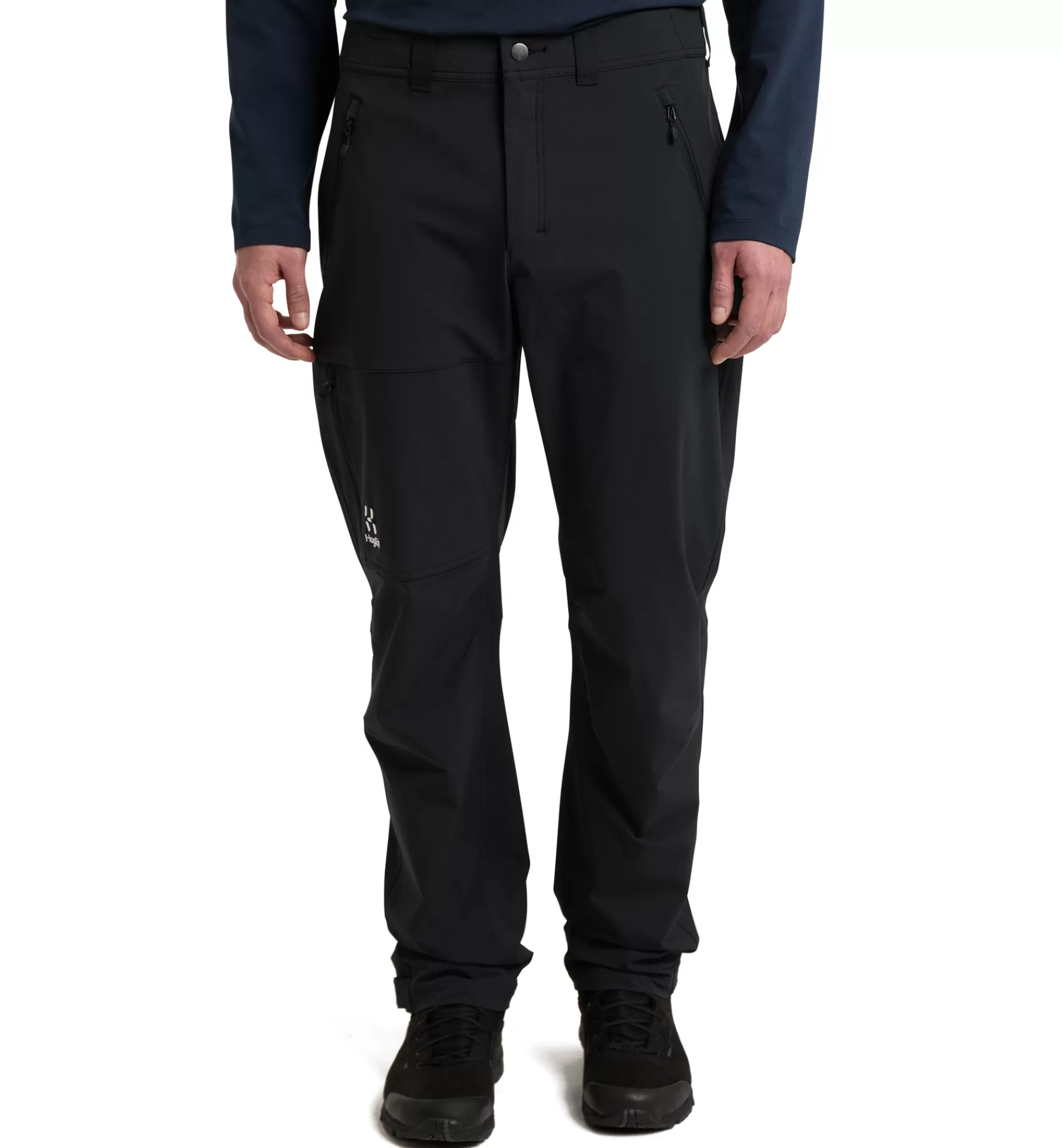 Shop Haglöfs Morän Softshell Standard Pant Men True Black