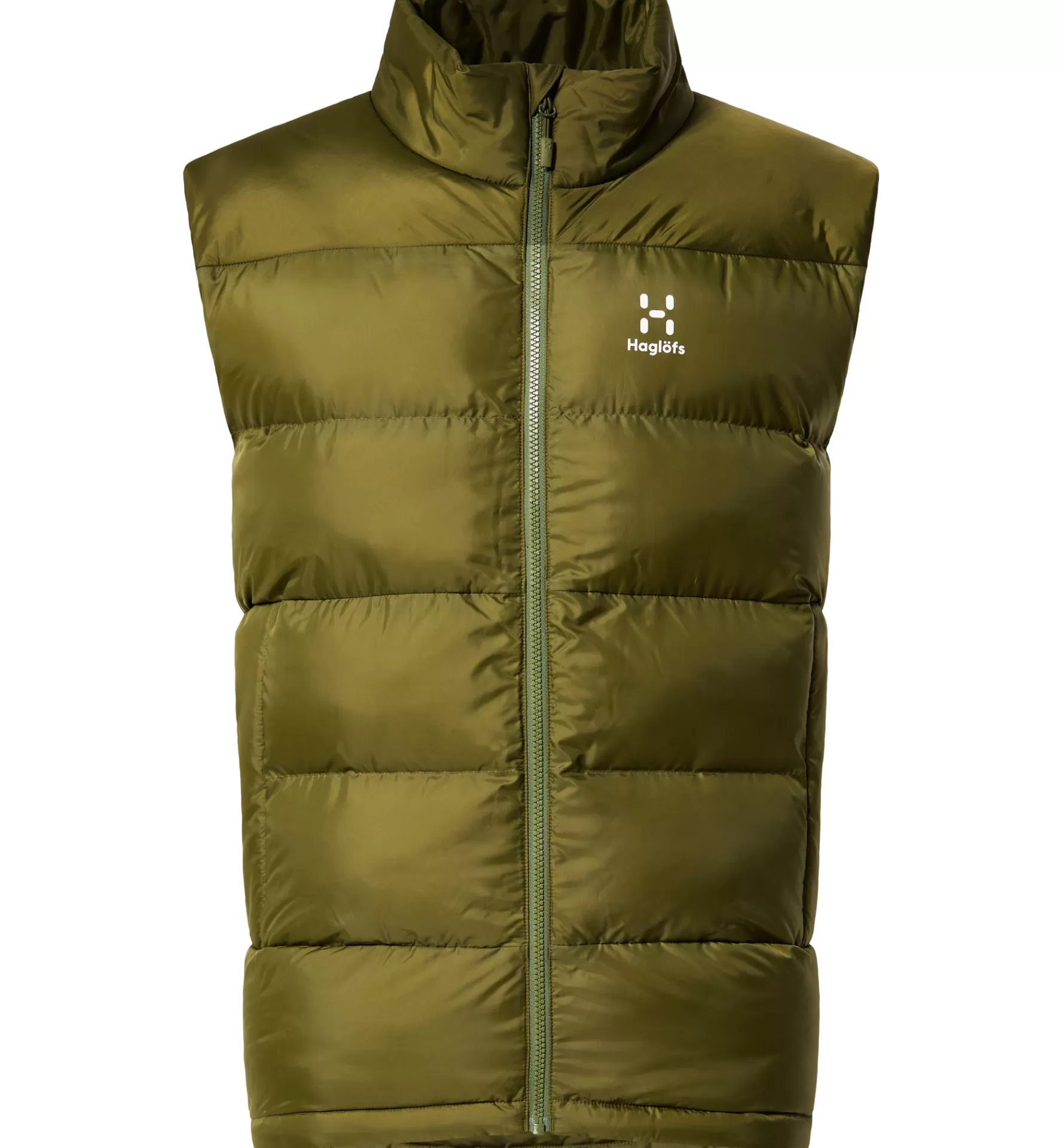 Shop Haglöfs Puffy Mimic Vest Men Olive Green