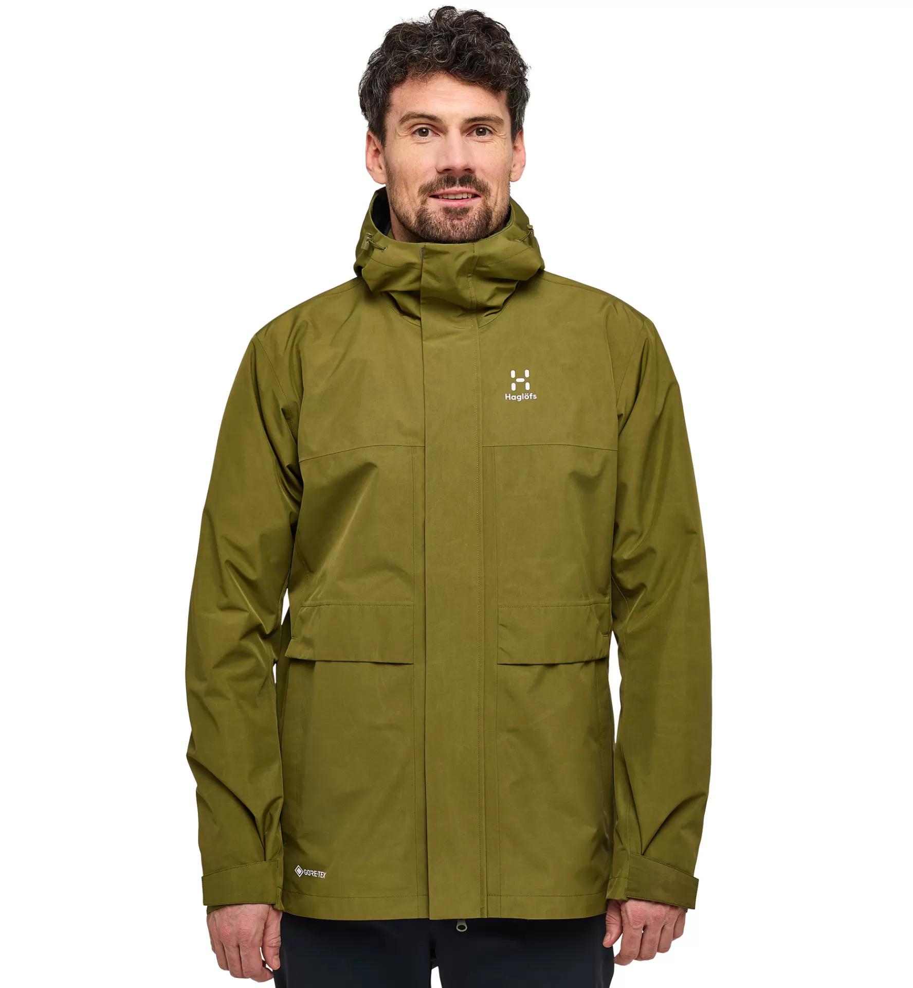 Cheap Haglöfs Reed GTX Parka Men Olive Green