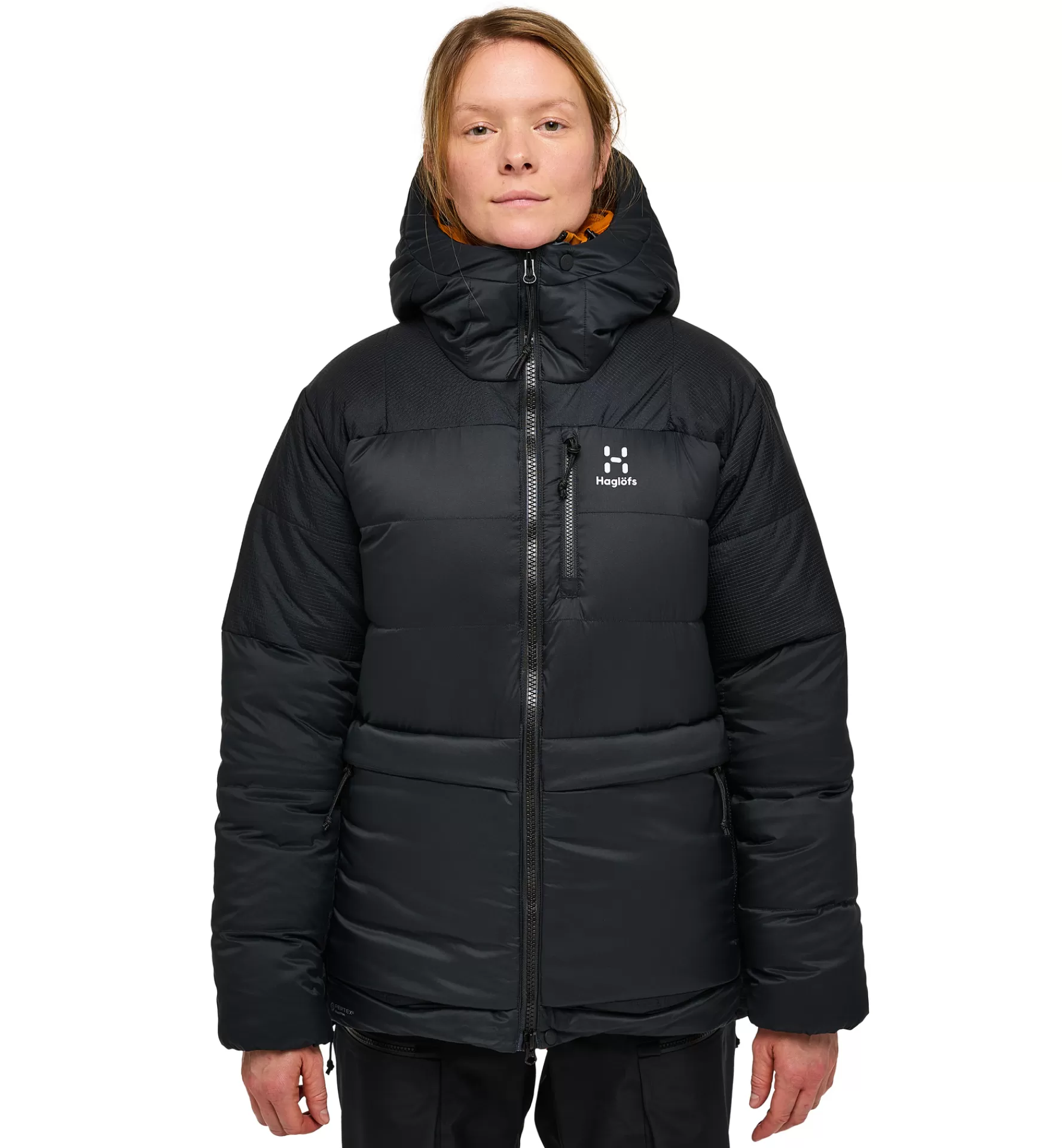 Best Haglöfs Riksgränsen Down 850 Hood Women True Black