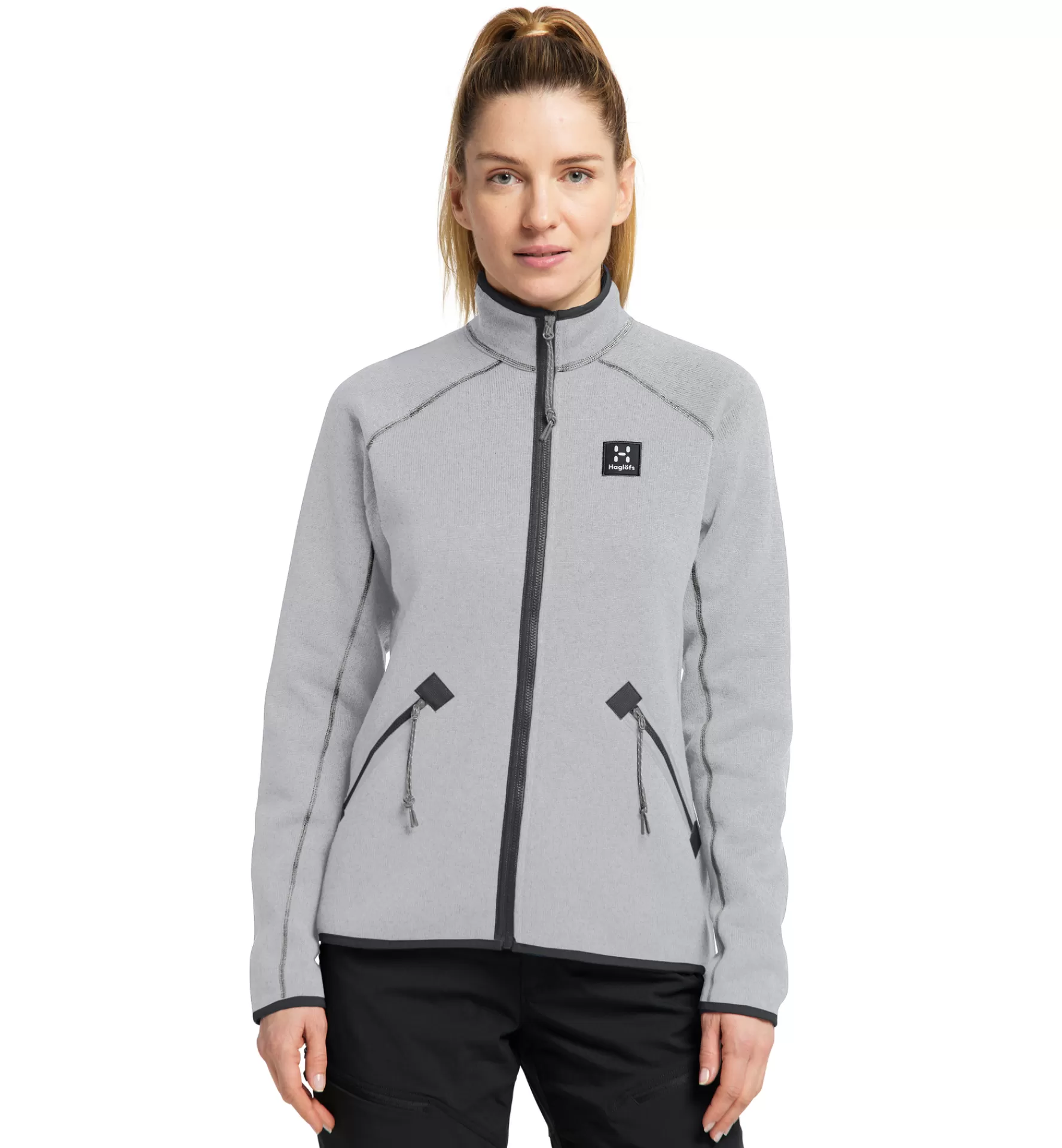 Clearance Haglöfs Risberg Jacket Women Concrete