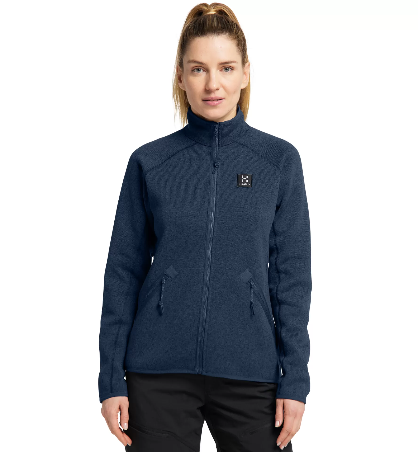 Outlet Haglöfs Risberg Jacket Women Tarn Blue Solid