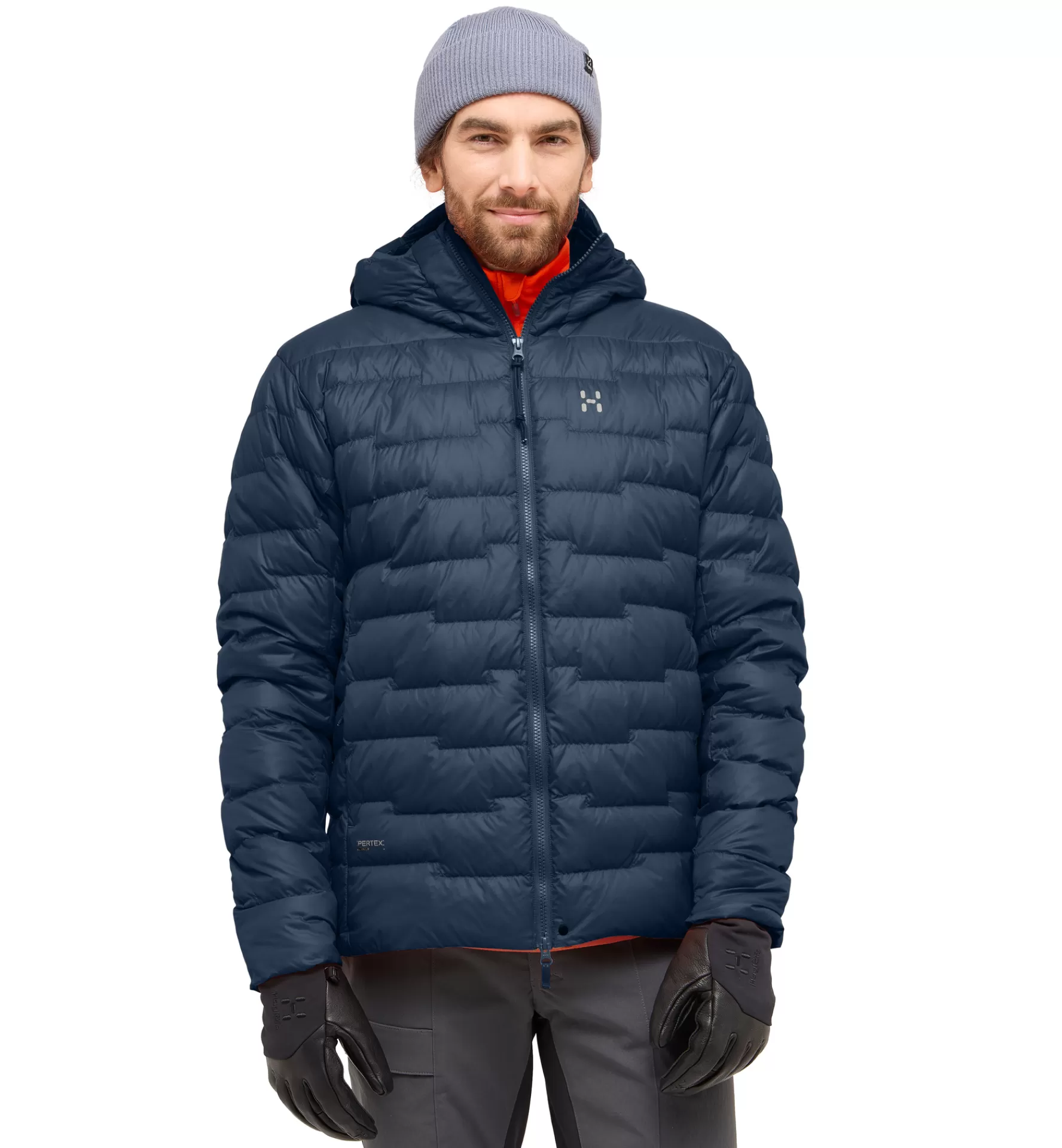 Cheap Haglöfs ROC Flash Down Hood Men Tarn Blue