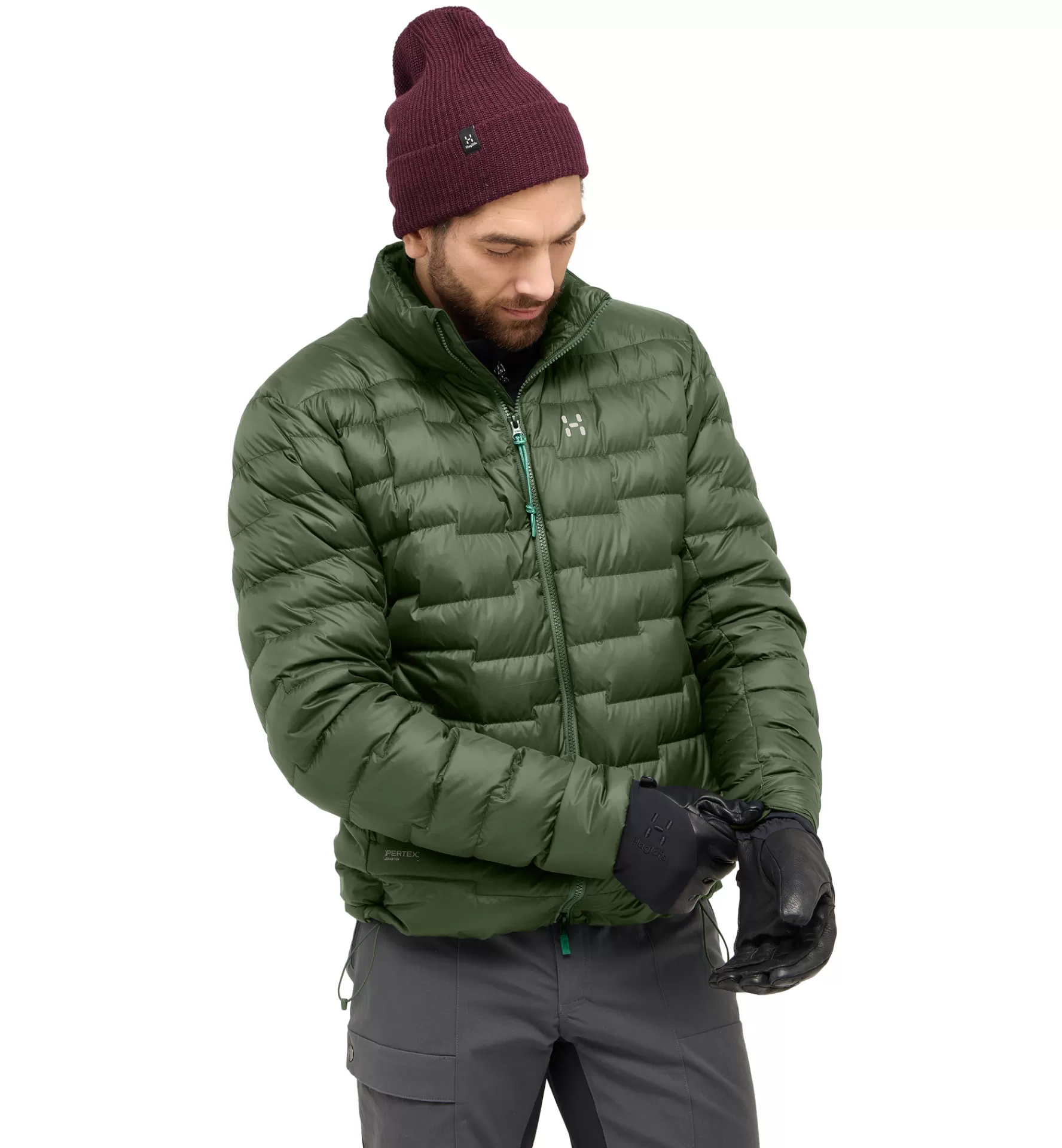 Best Haglöfs ROC Flash Down Jacket Men Seaweed Green