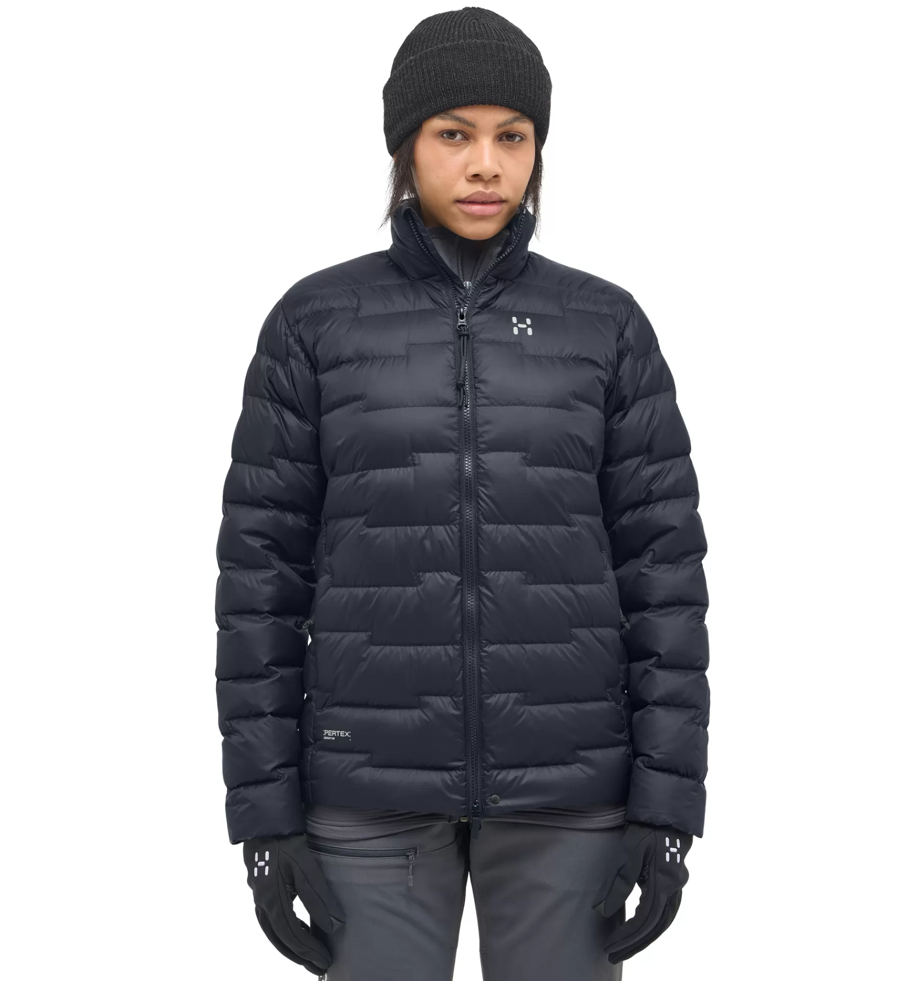 Cheap Haglöfs ROC Flash Down Jacket Women True Black