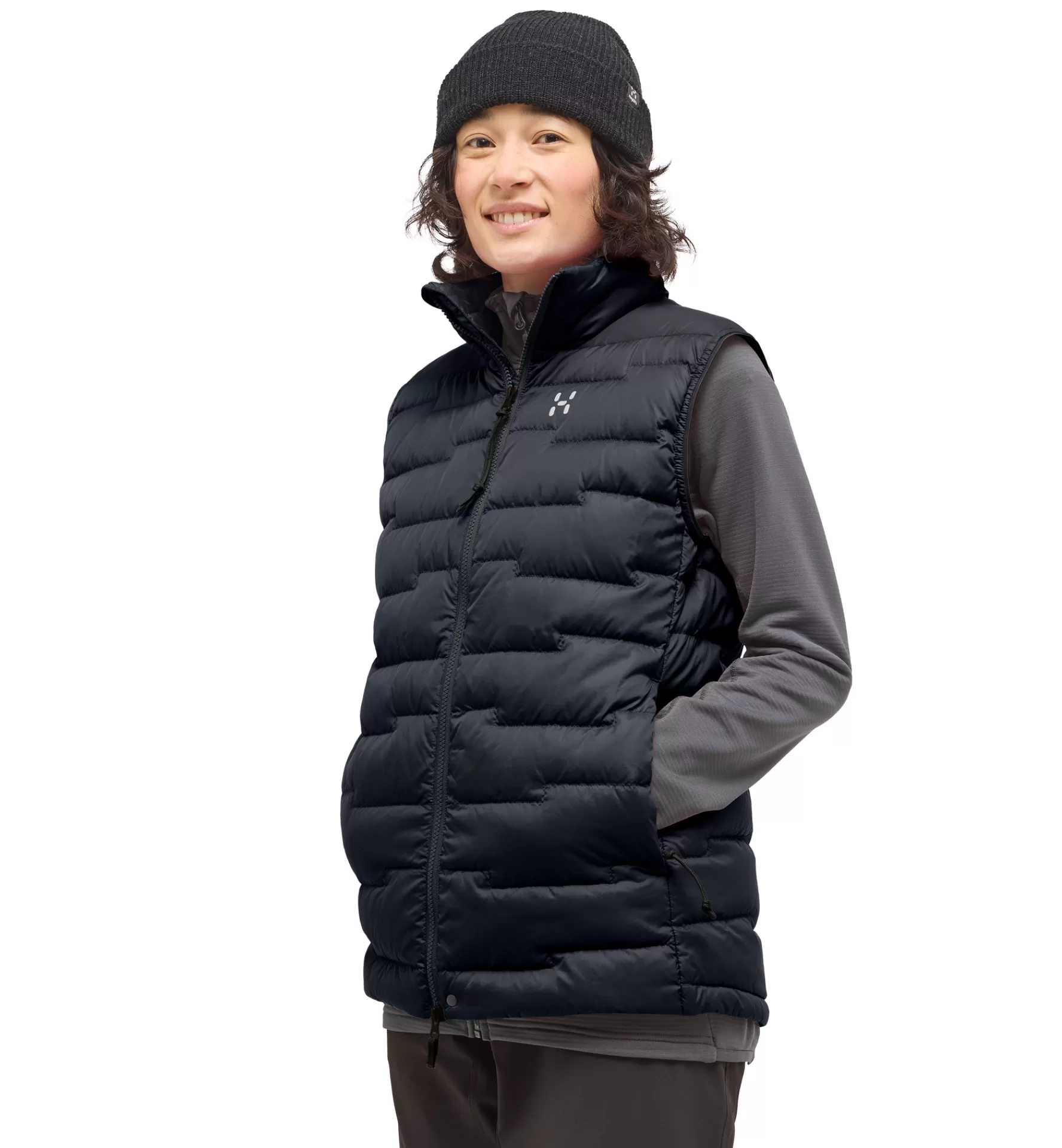 Online Haglöfs ROC Flash Down Vest Women True Black