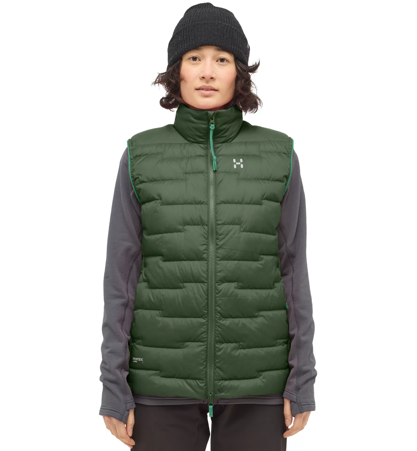 Online Haglöfs ROC Flash Down Vest Women Seaweed Green