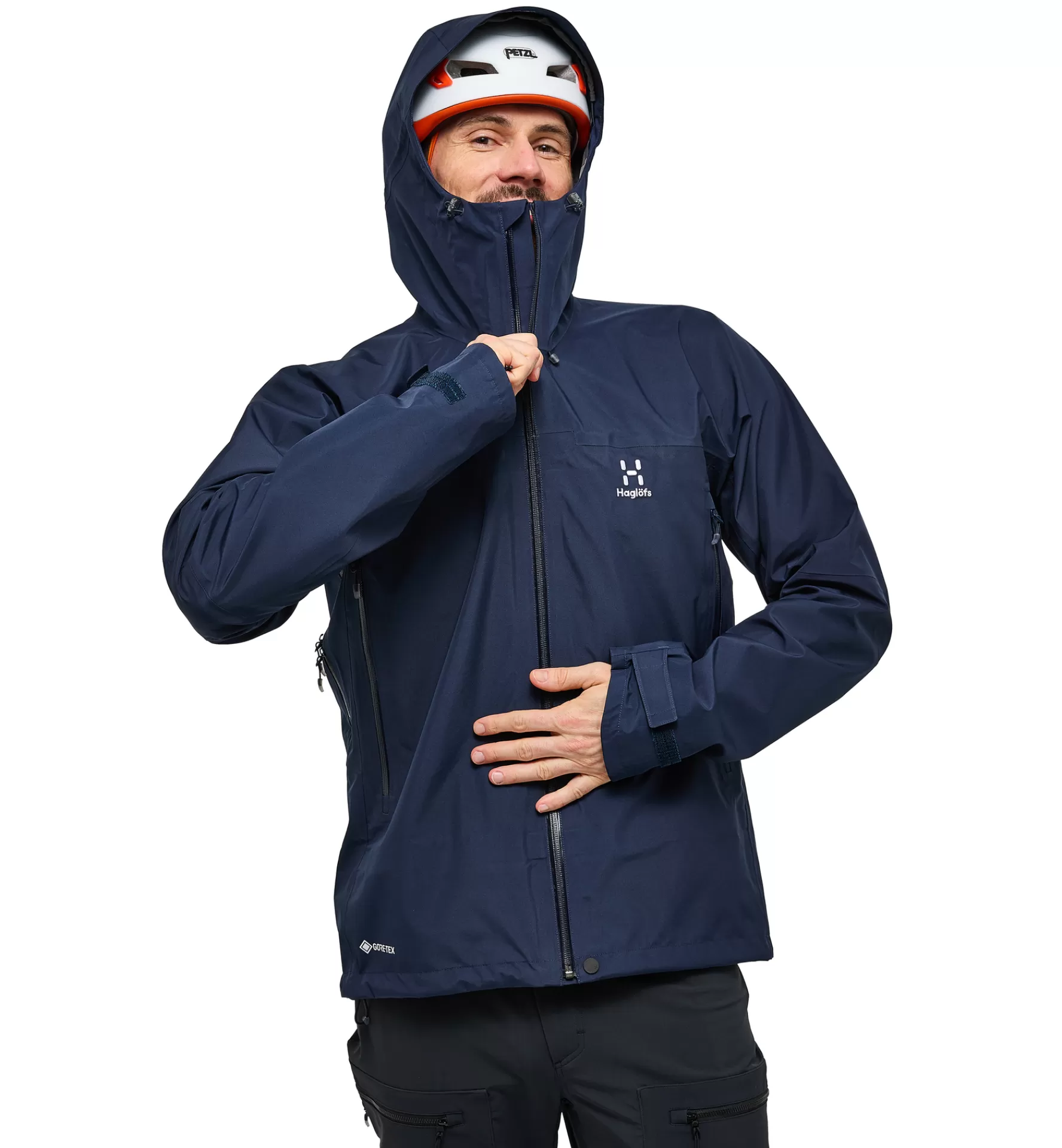 Store Haglöfs ROC Flash GTX Jacket Men Tarn Blue