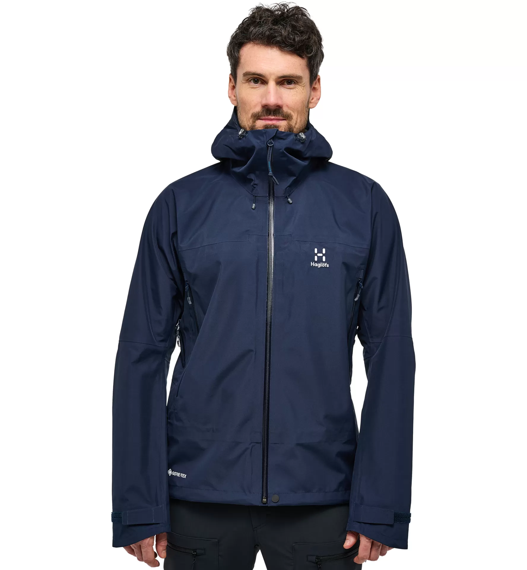 Store Haglöfs ROC Flash GTX Jacket Men Tarn Blue