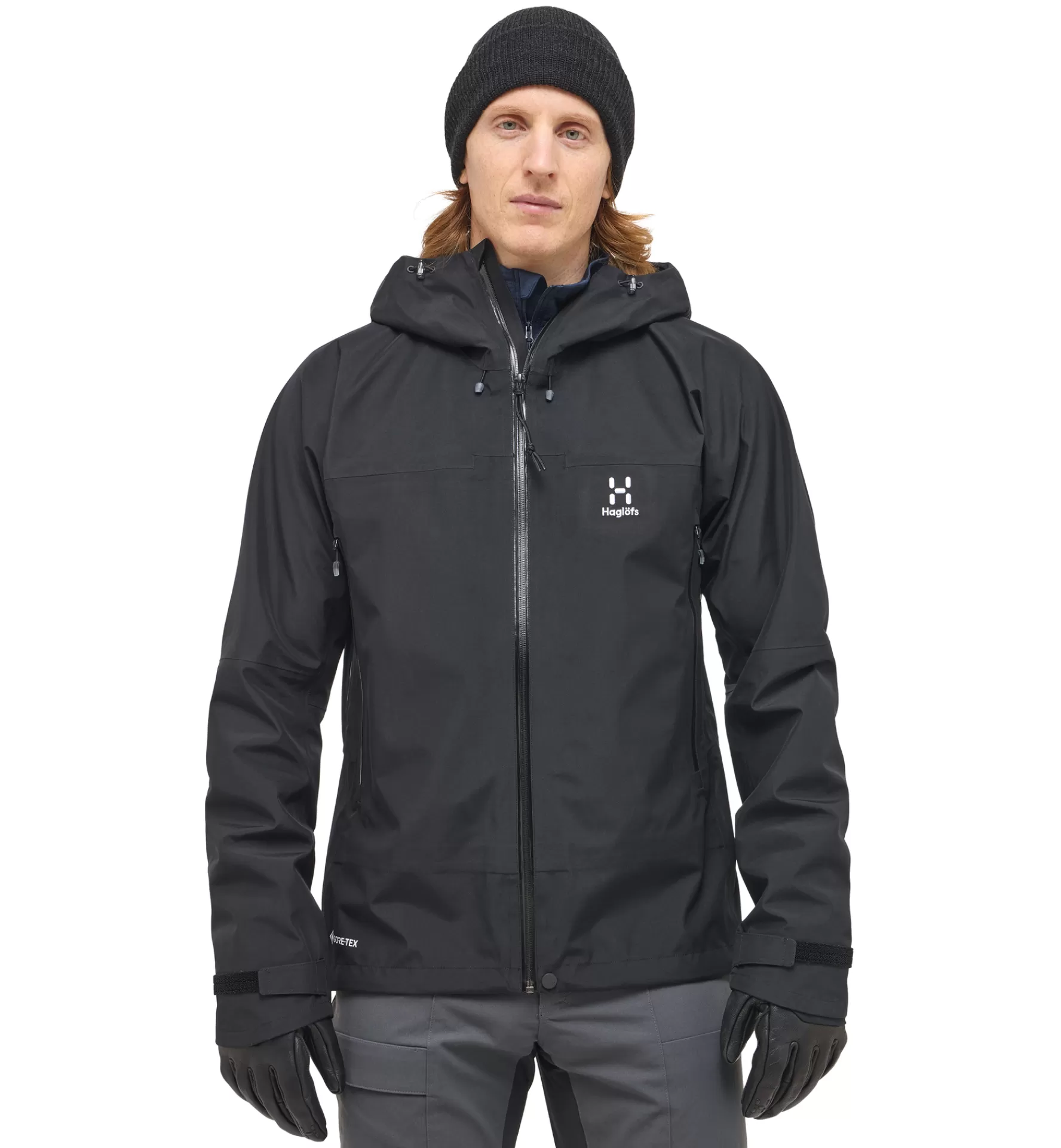 Clearance Haglöfs ROC Flash GTX Jacket Men True Black