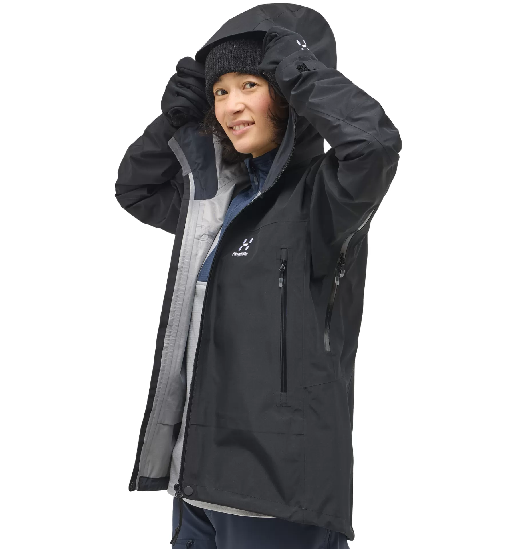 Outlet Haglöfs ROC Flash GTX Jacket Women True Black