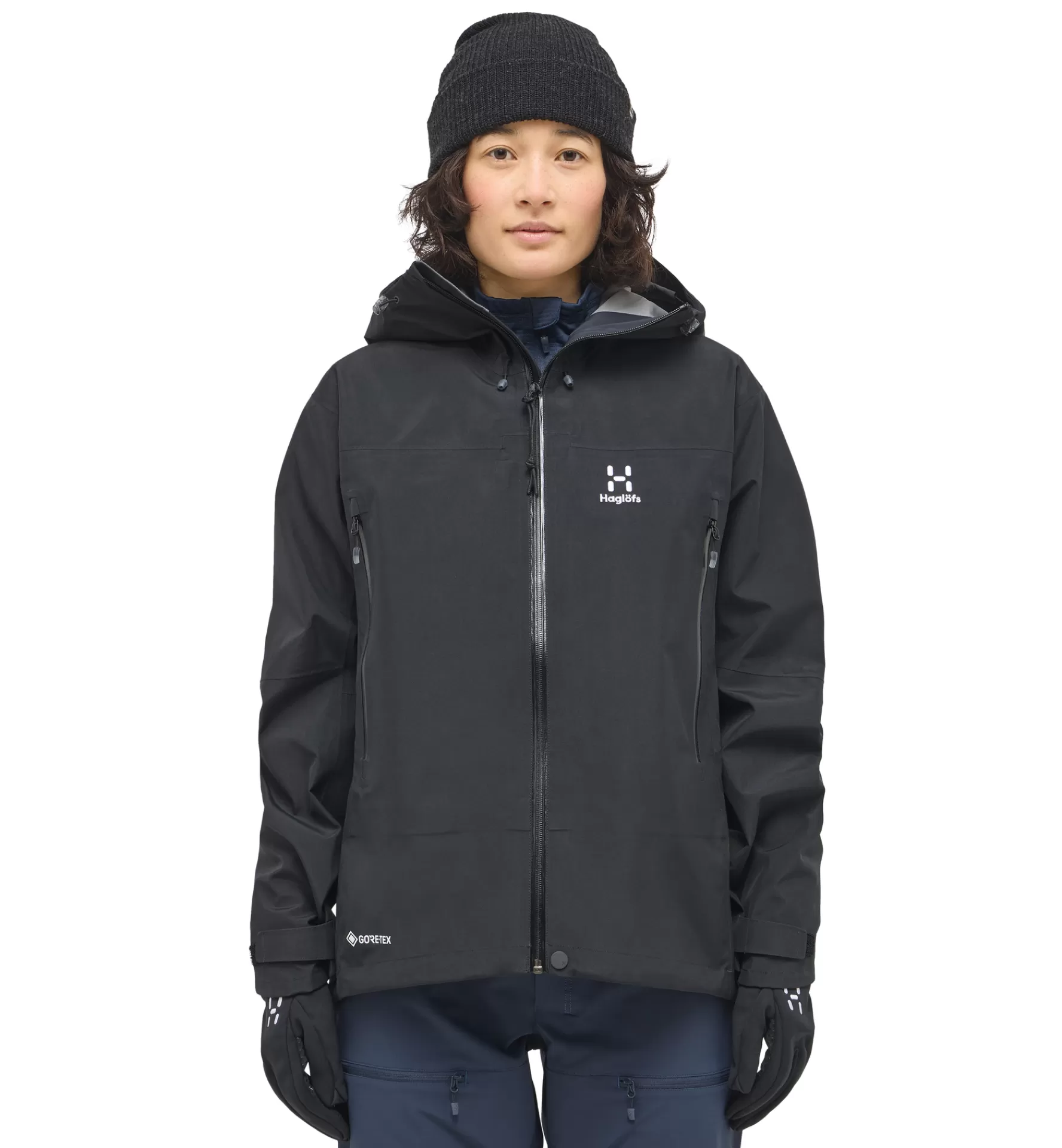 Outlet Haglöfs ROC Flash GTX Jacket Women True Black