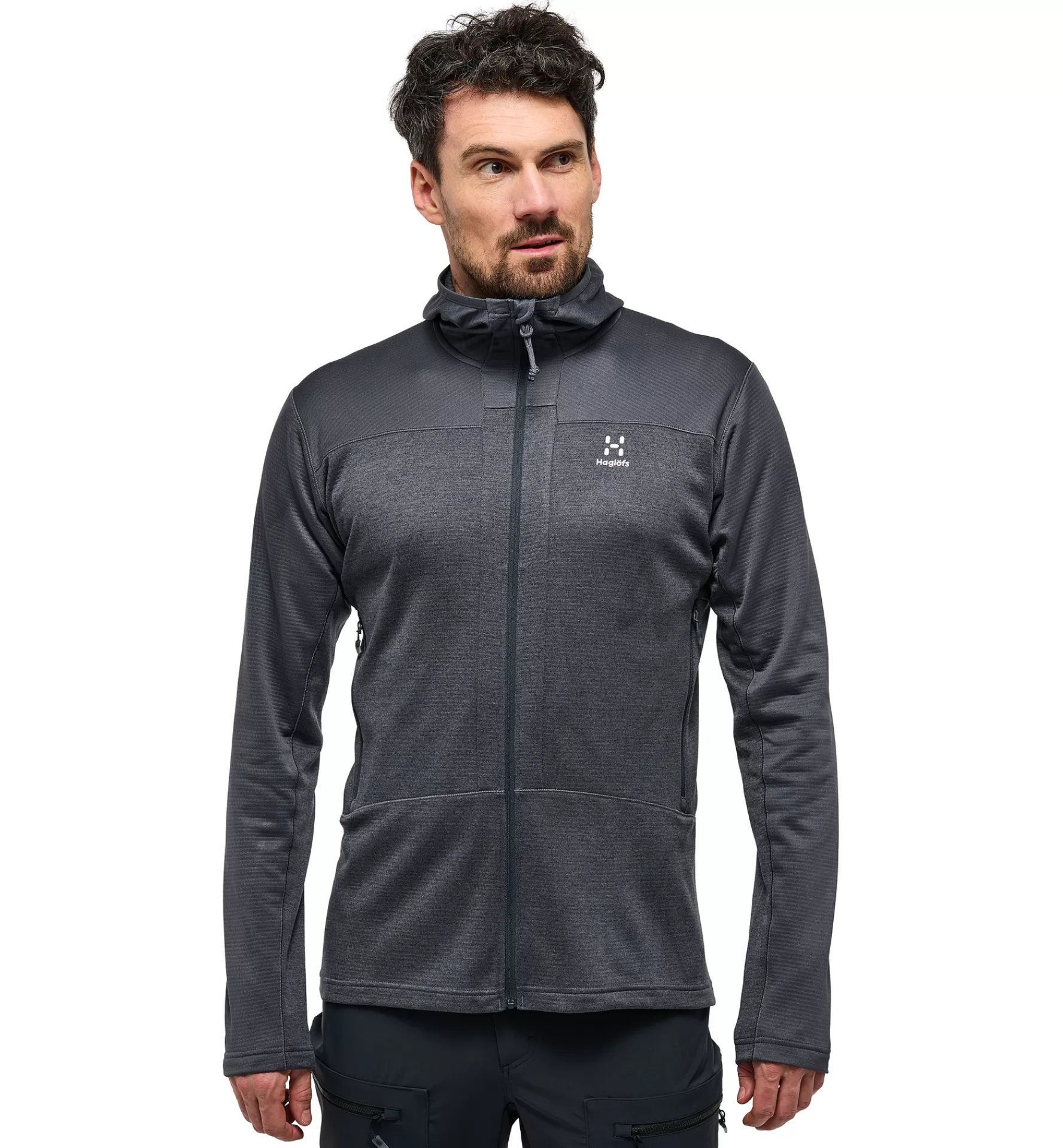 Shop Haglöfs ROC Flash Mid Hood Men Magnetite