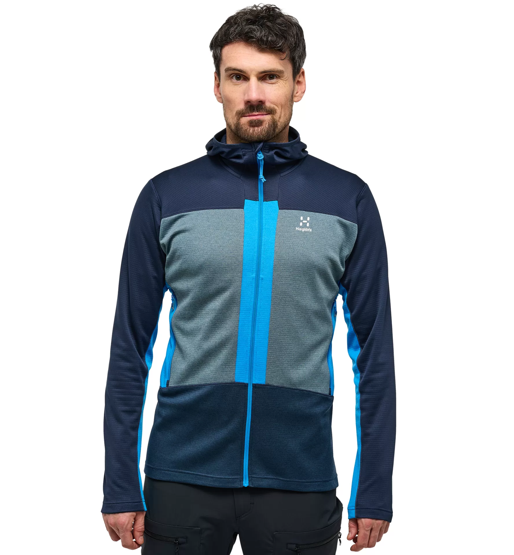 Discount Haglöfs ROC Flash Mid Hood Men Tarn blue/Steel blue