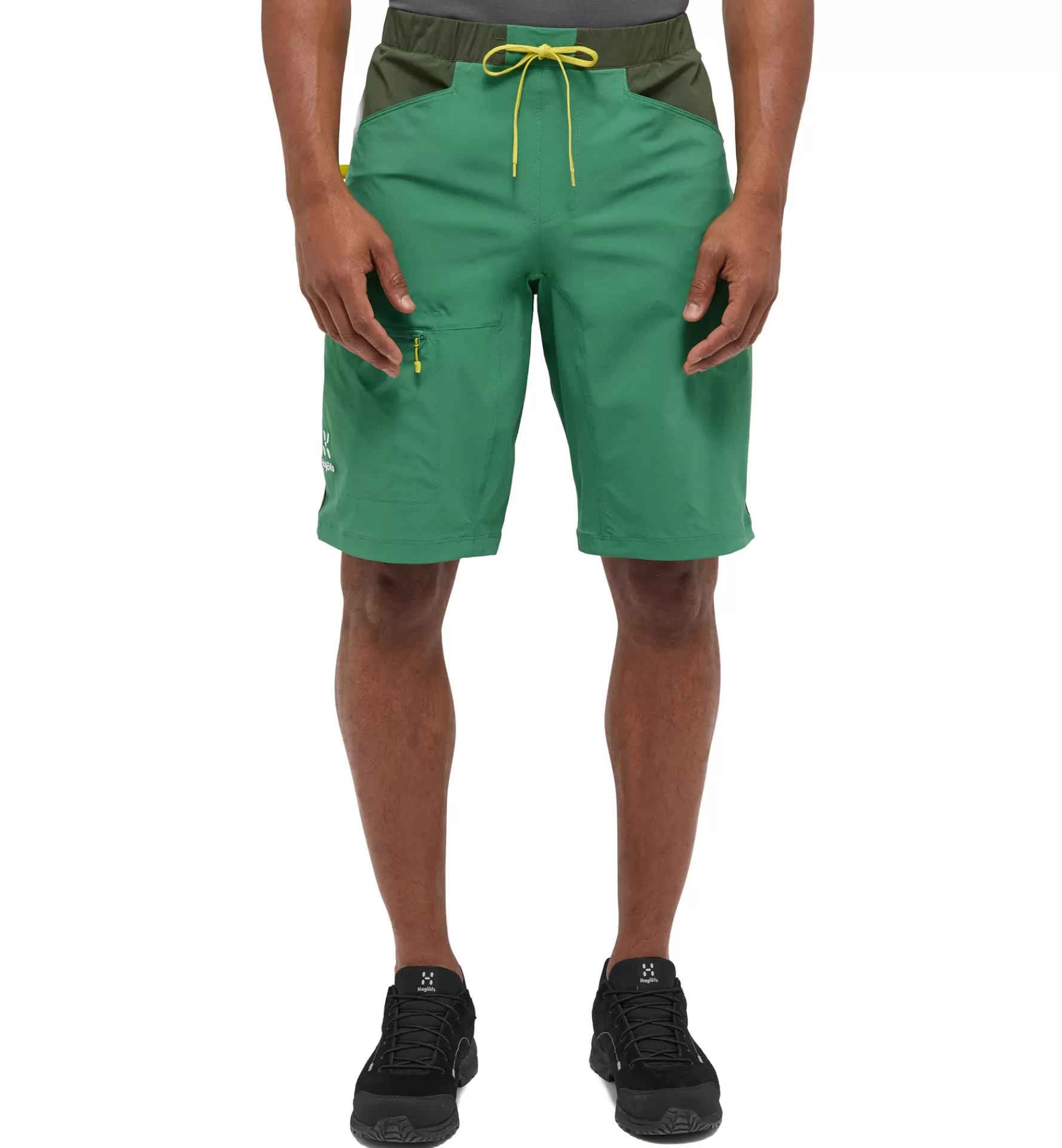 Discount Haglöfs ROC Lite Standard Shorts Men Dk Jelly Green/Seaweed Green