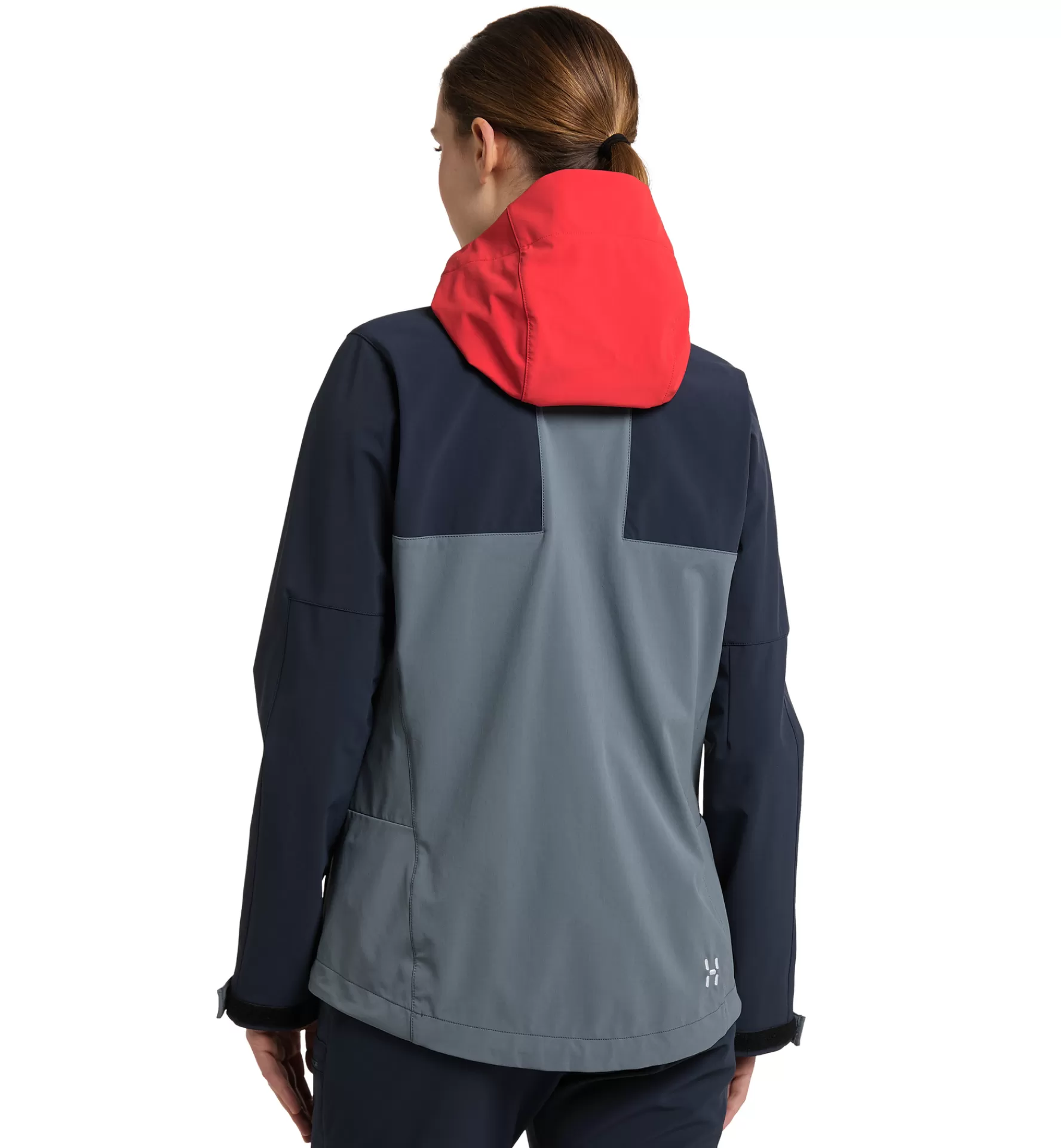 Shop Haglöfs Roc Sight Softshell Jacket Women Steel blue/Tarn blue