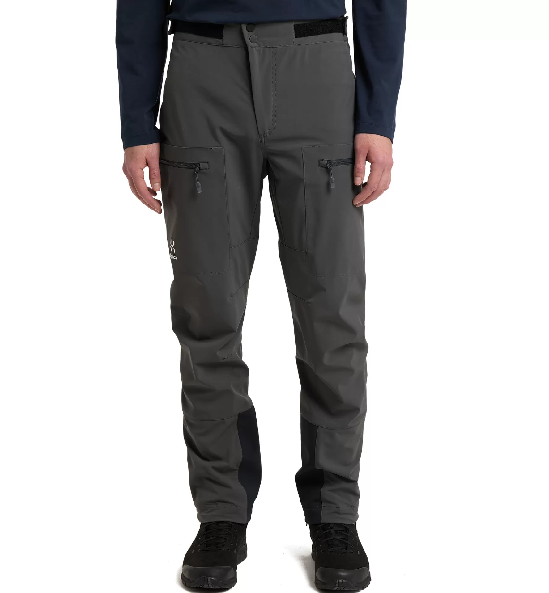 Shop Haglöfs Roc Sight Softshell Pant Men Magnetite