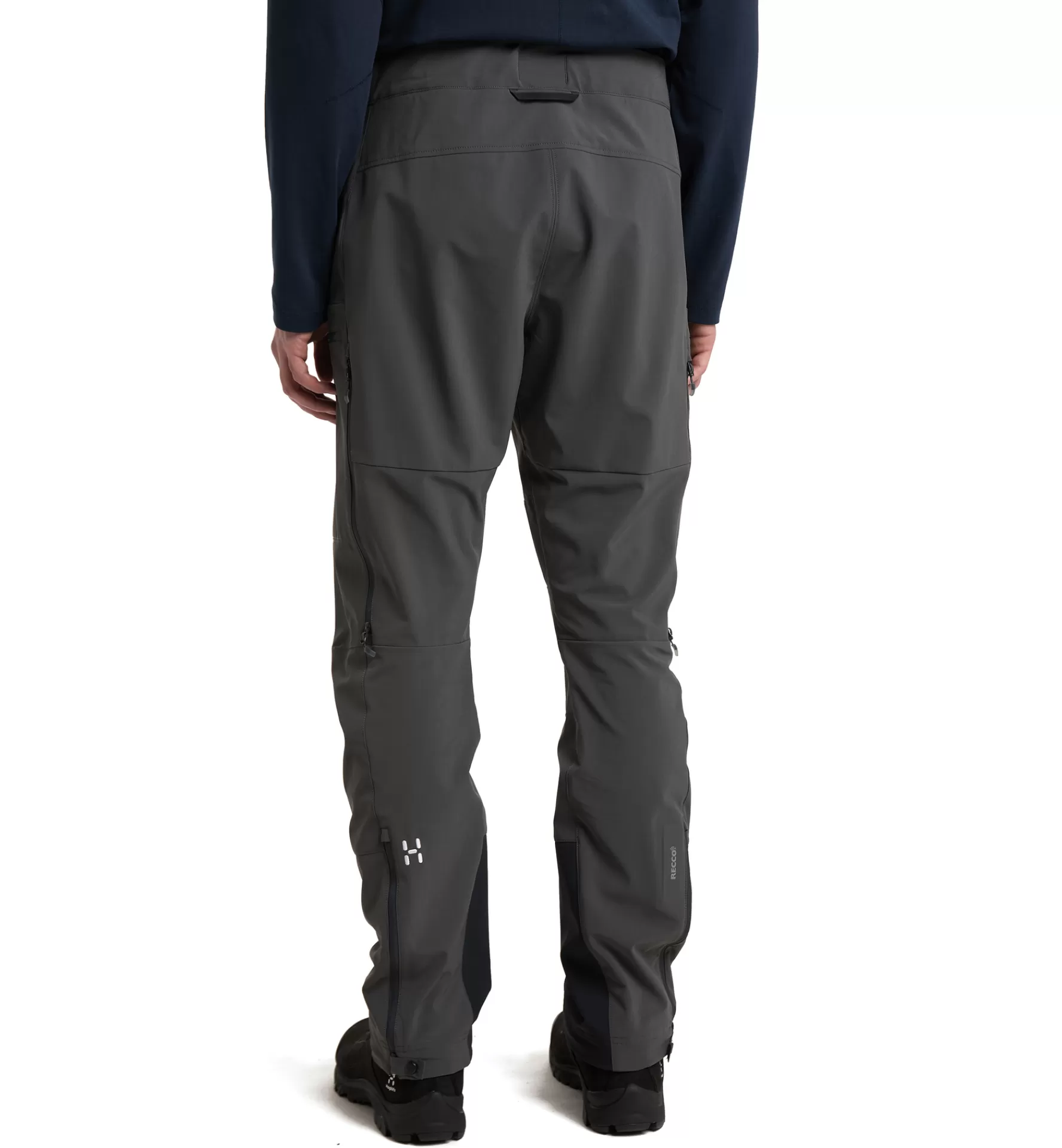 Shop Haglöfs Roc Sight Softshell Pant Men Magnetite