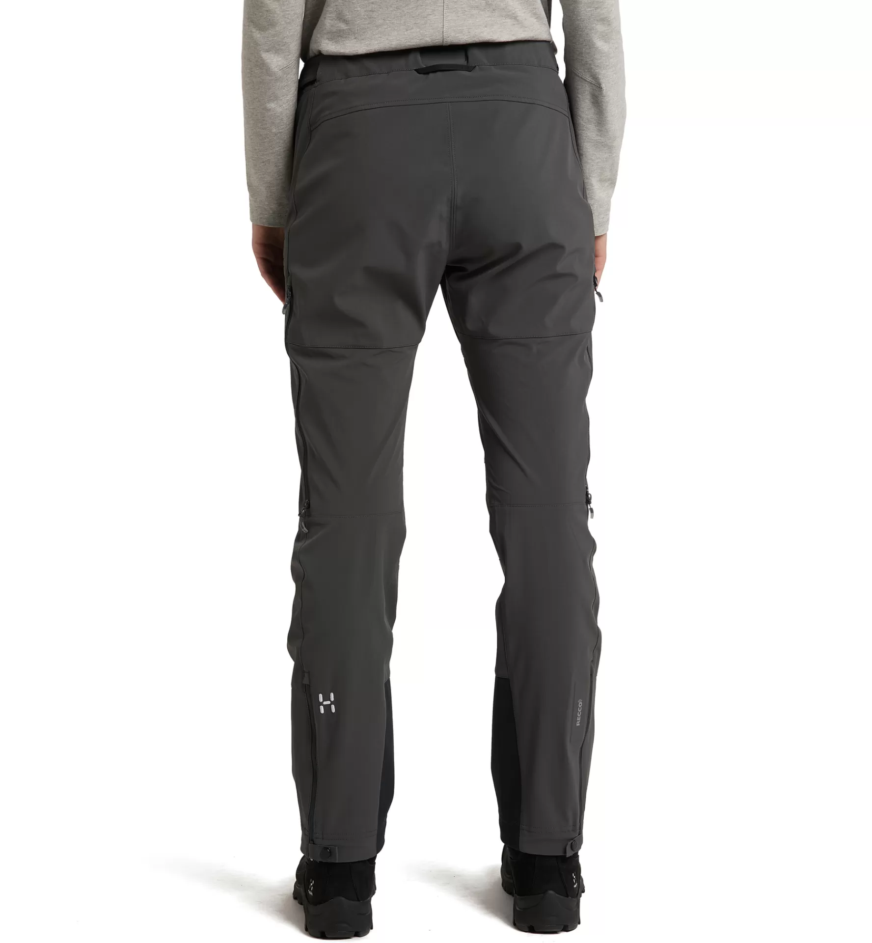 Clearance Haglöfs Roc Sight Softshell Pant Women Magnetite