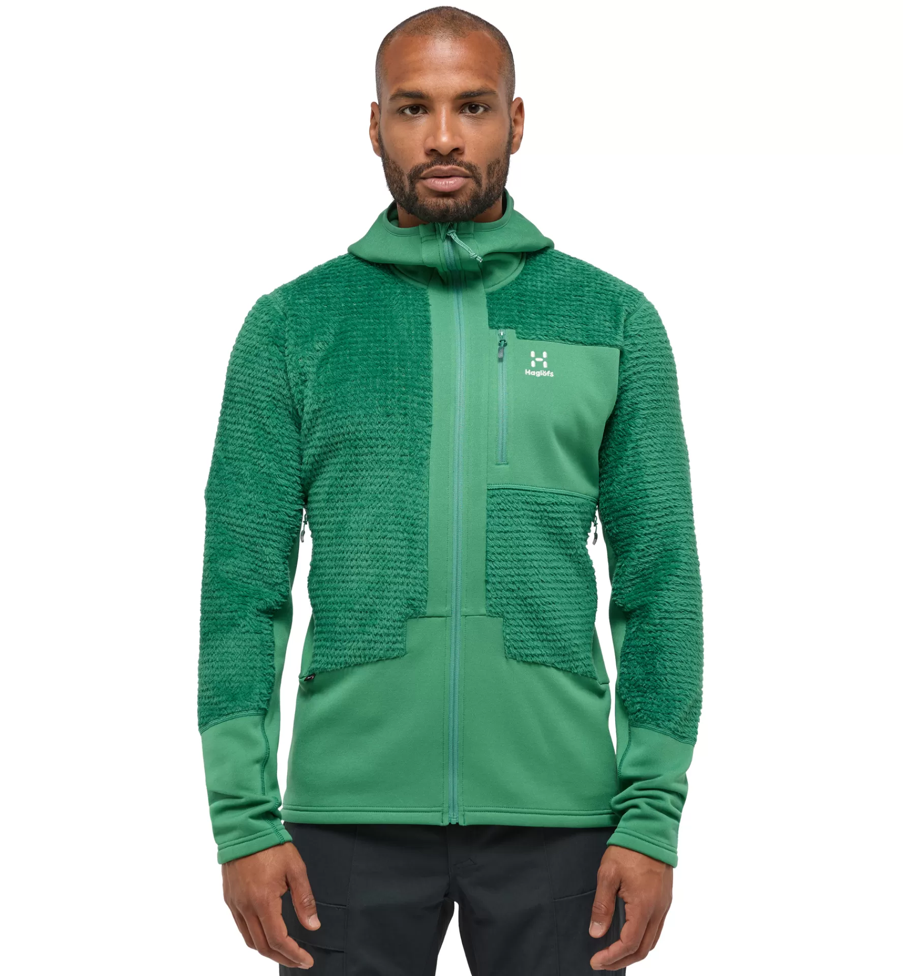 Sale Haglöfs ROC Spitz Mid Hood Men Dk Jelly Green