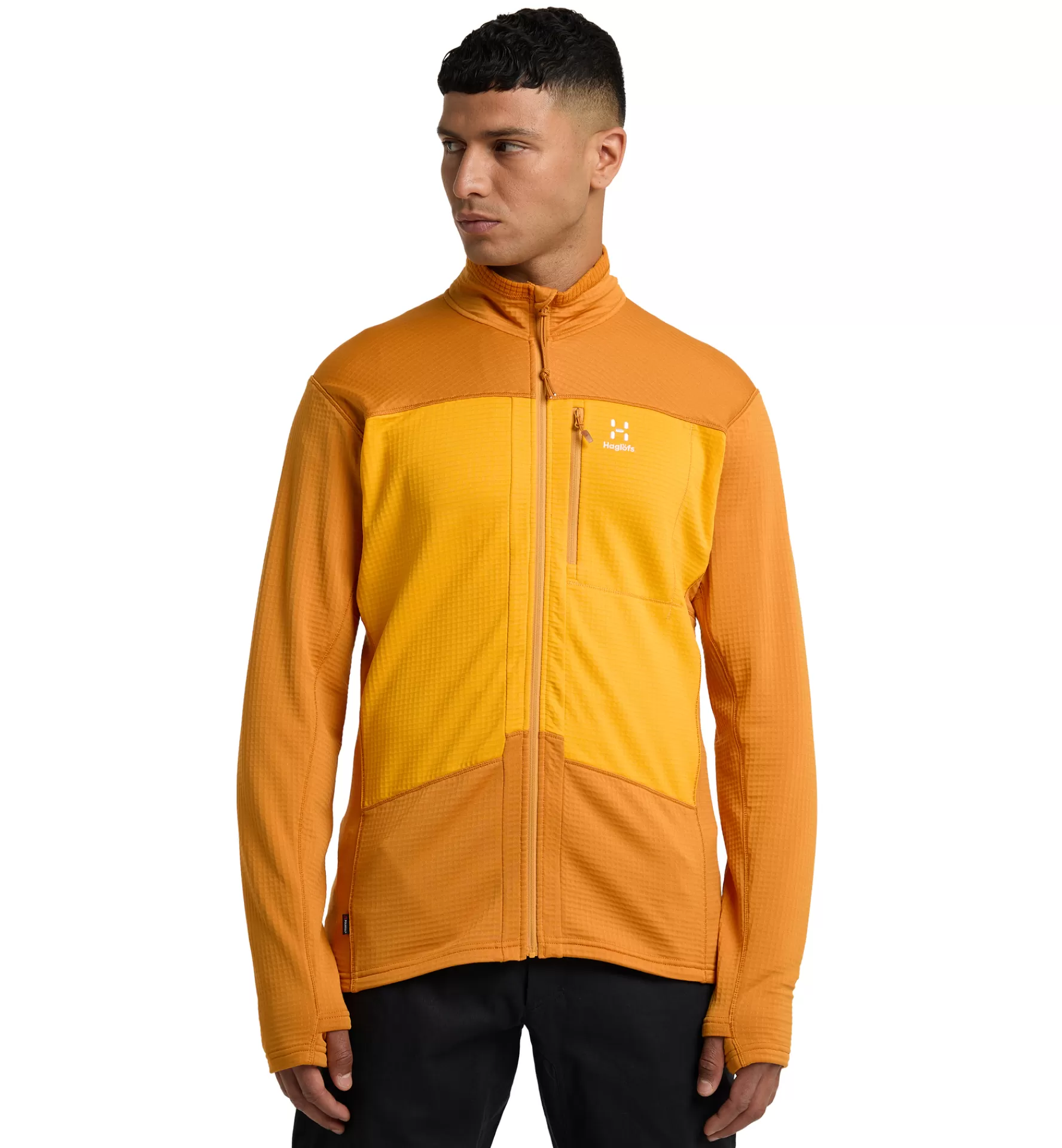 Discount Haglöfs ROC Spitz Mid Jacket Men Sunny Yellow/Desert Yellow