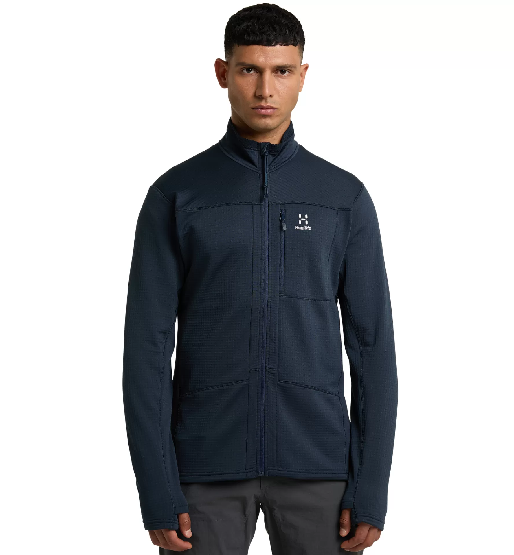 Clearance Haglöfs ROC Spitz Mid Jacket Men Tarn Blue