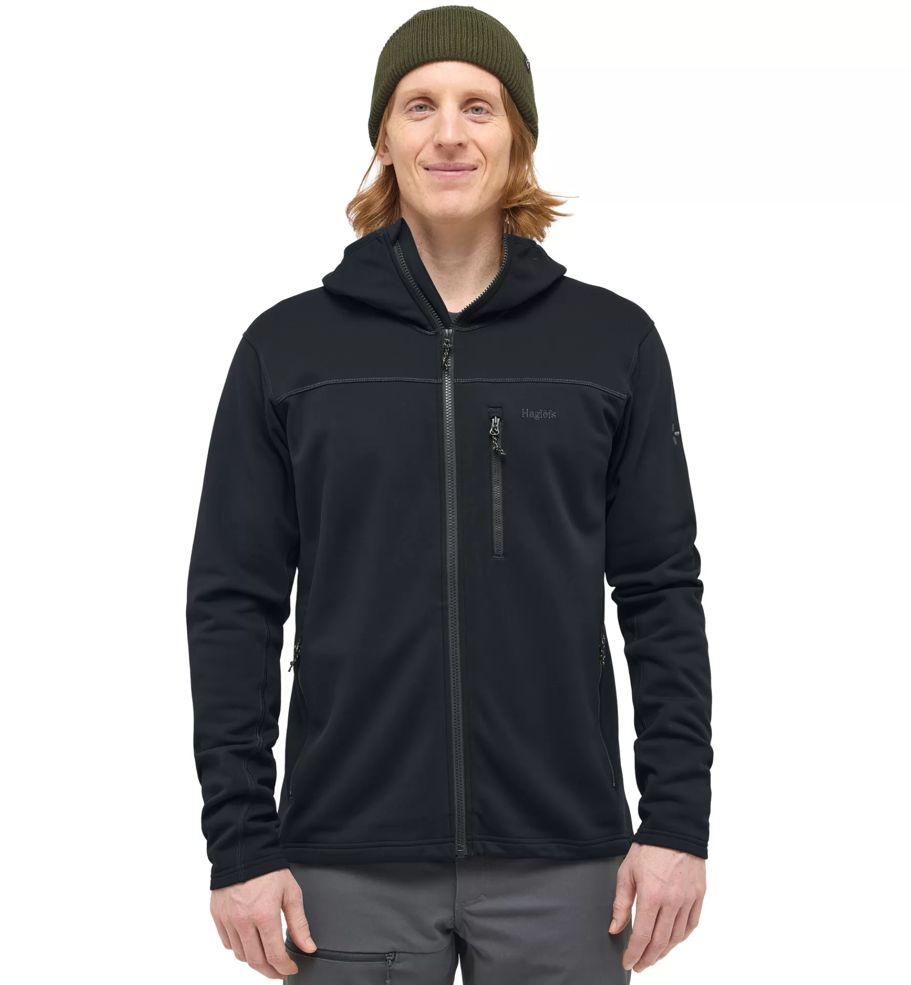 New Haglöfs Rosson Mid Hood Men True Black