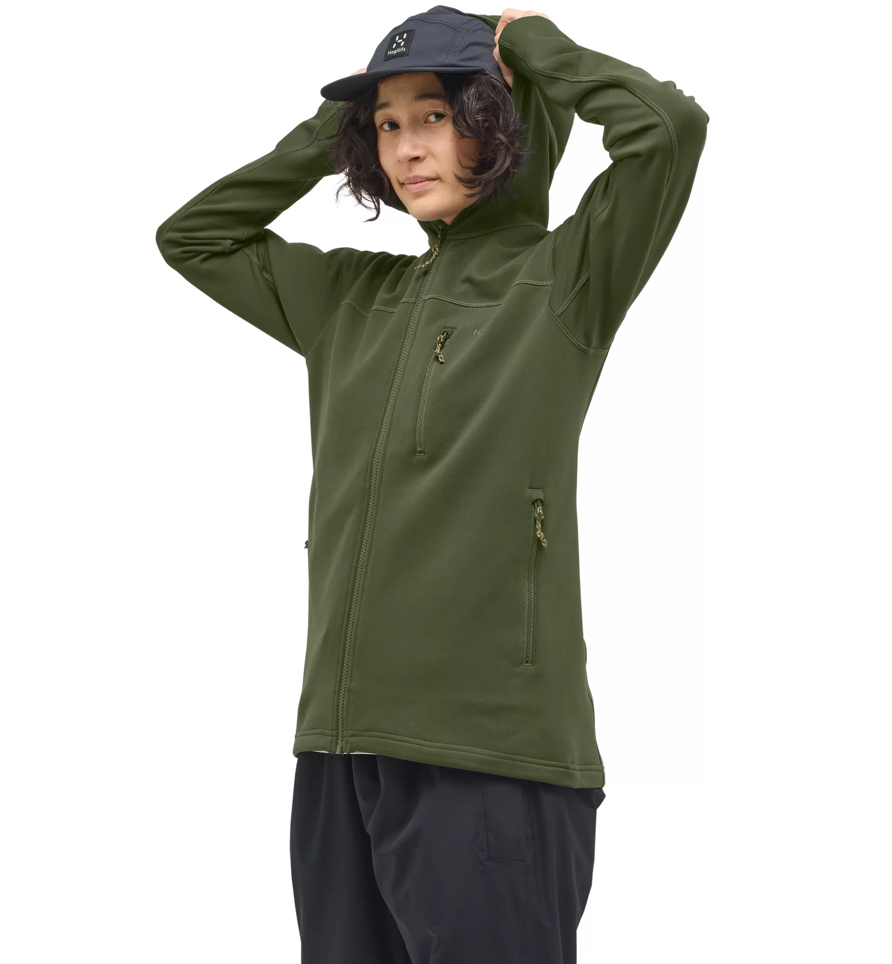 Discount Haglöfs Rosson Mid Hood Women Seaweed Green