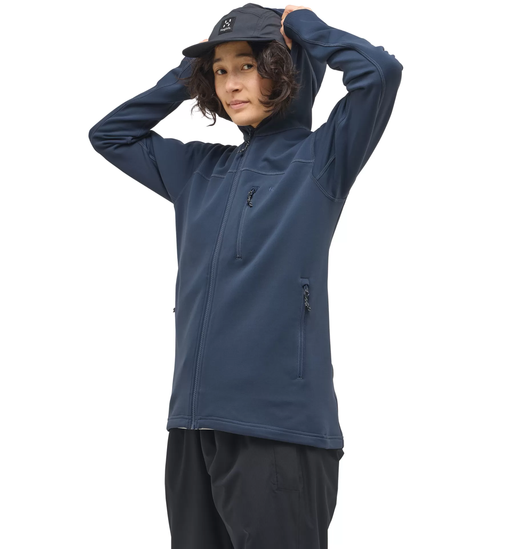 Discount Haglöfs Rosson Mid Hood Women Tarn Blue