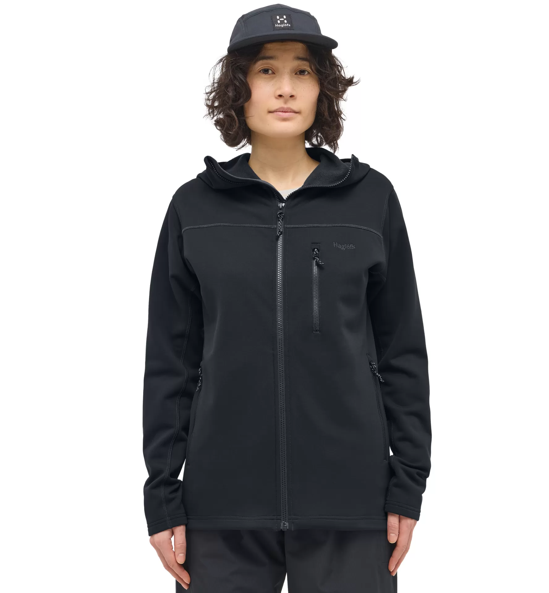 Sale Haglöfs Rosson Mid Hood Women True Black