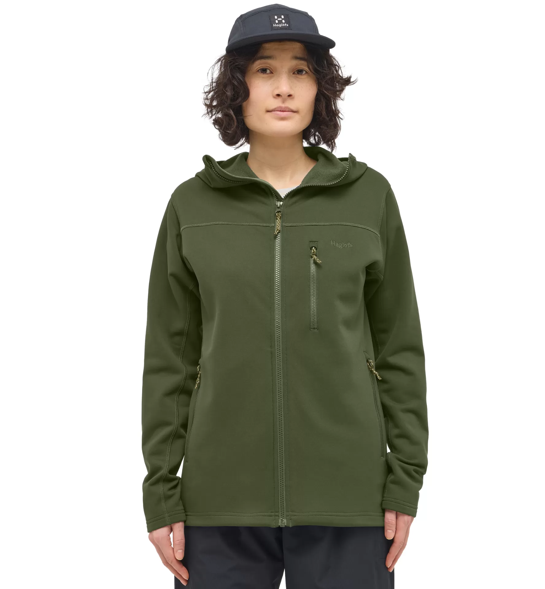 Discount Haglöfs Rosson Mid Hood Women Seaweed Green