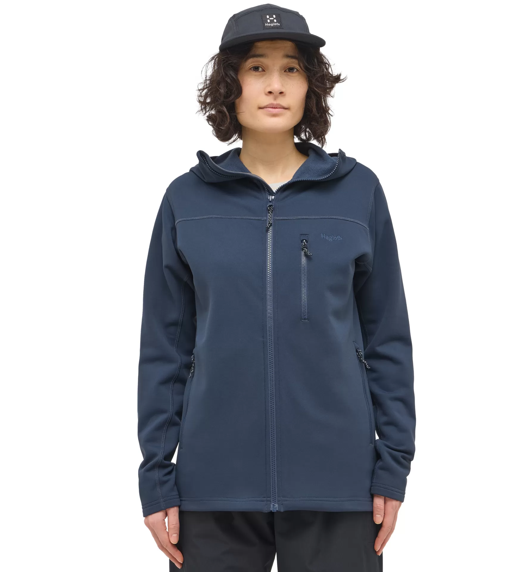 Discount Haglöfs Rosson Mid Hood Women Tarn Blue