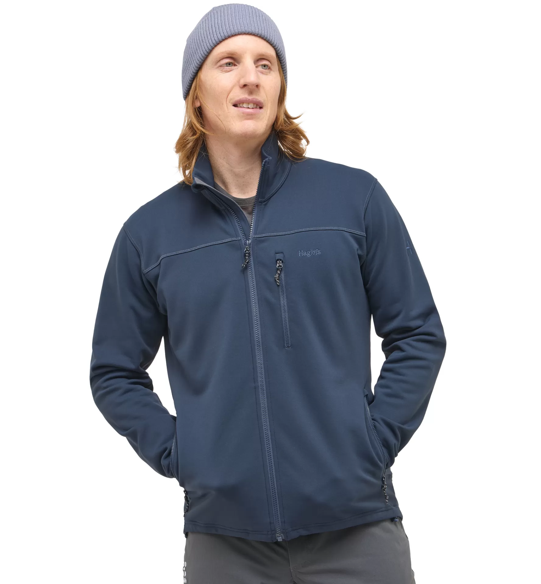 Best Haglöfs Rosson Mid Jacket Men Tarn Blue