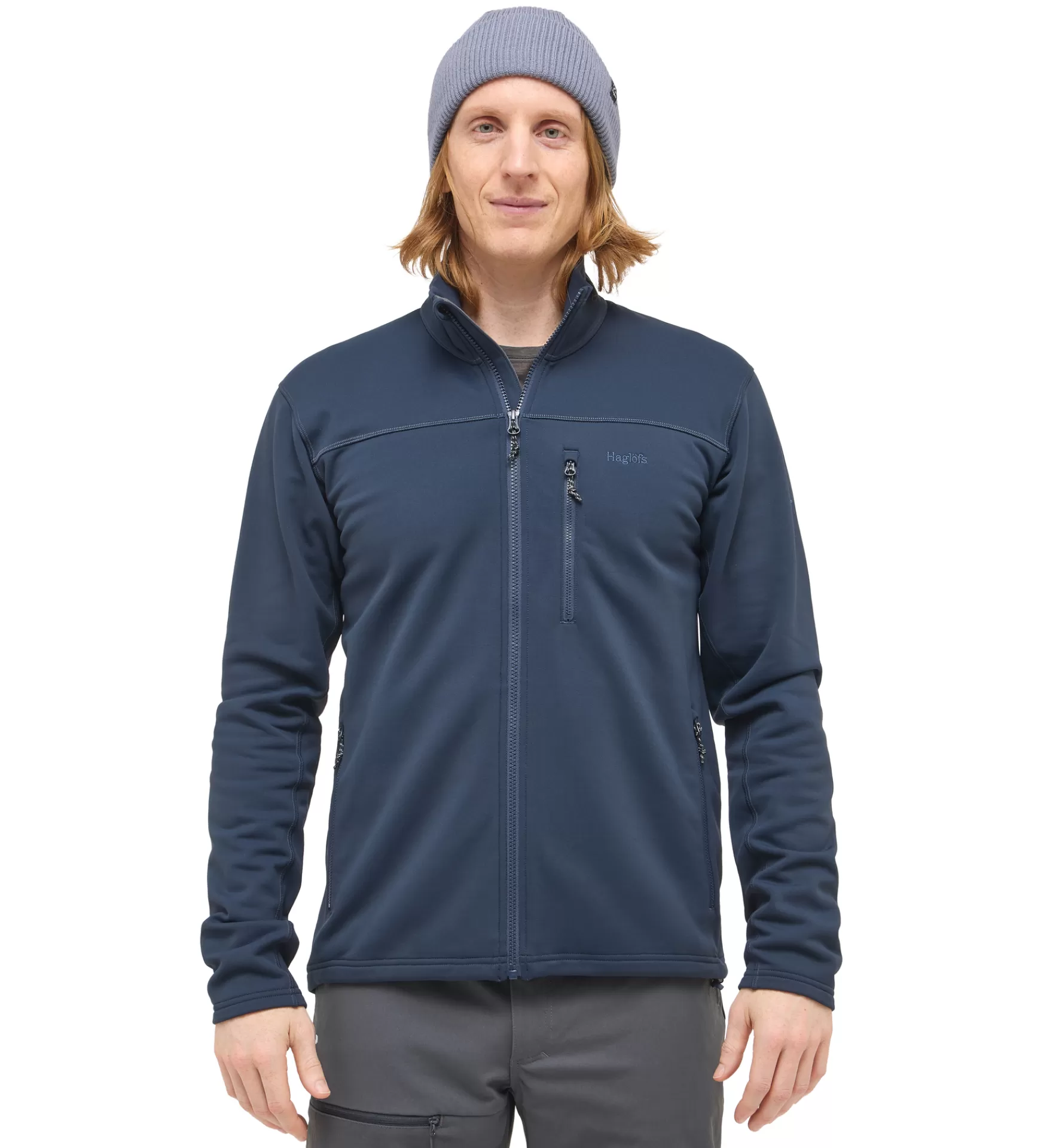 Best Haglöfs Rosson Mid Jacket Men Tarn Blue