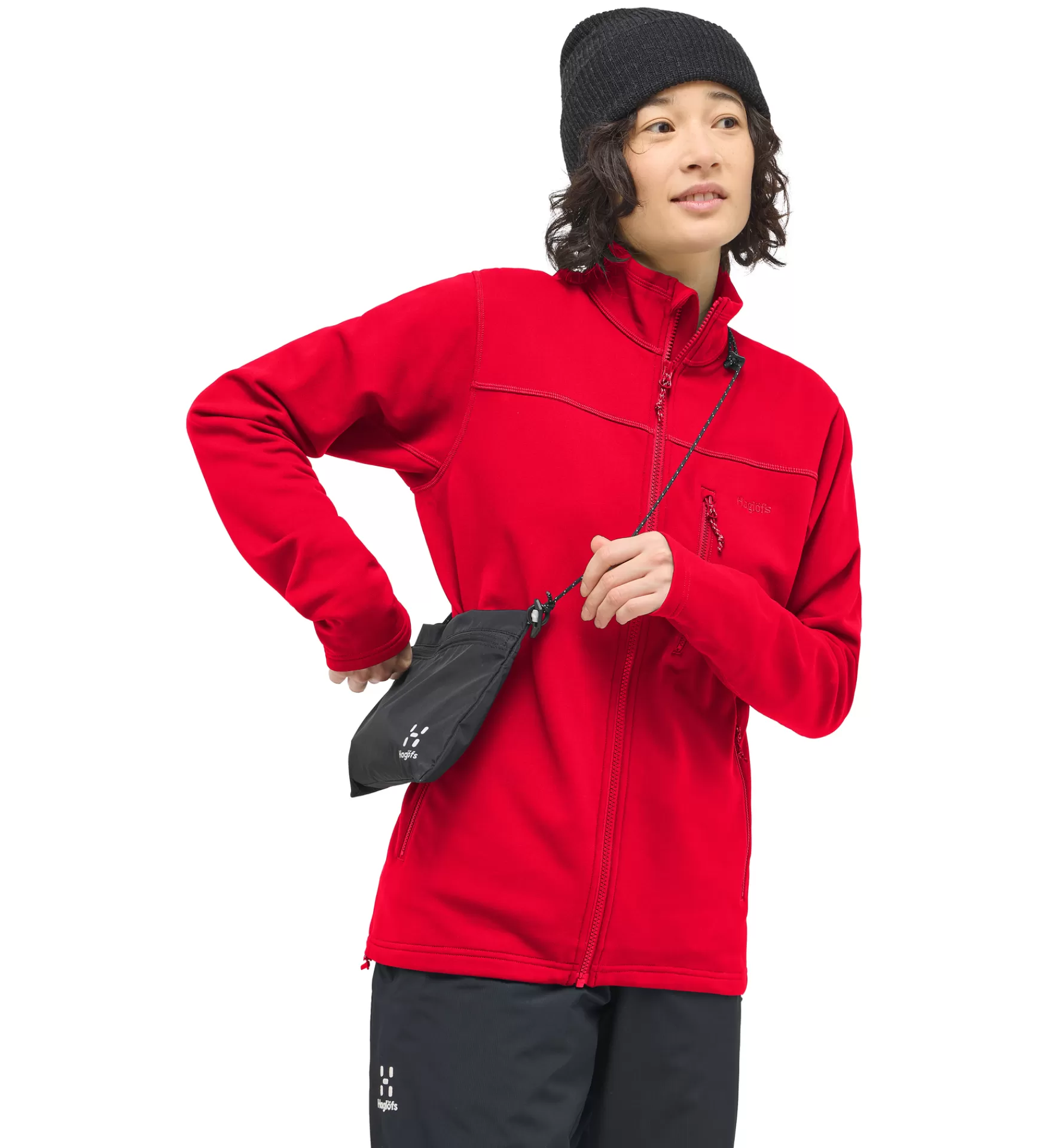 Hot Haglöfs Rosson Mid Jacket Women Bright Red