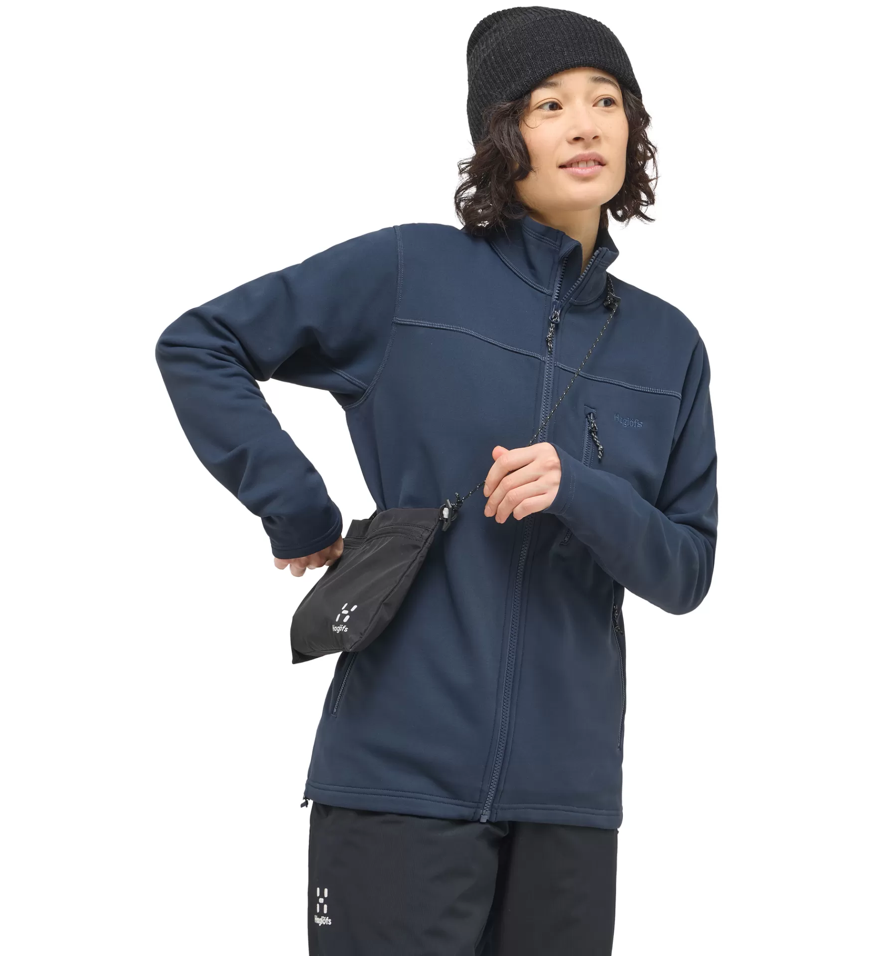 Sale Haglöfs Rosson Mid Jacket Women Tarn Blue