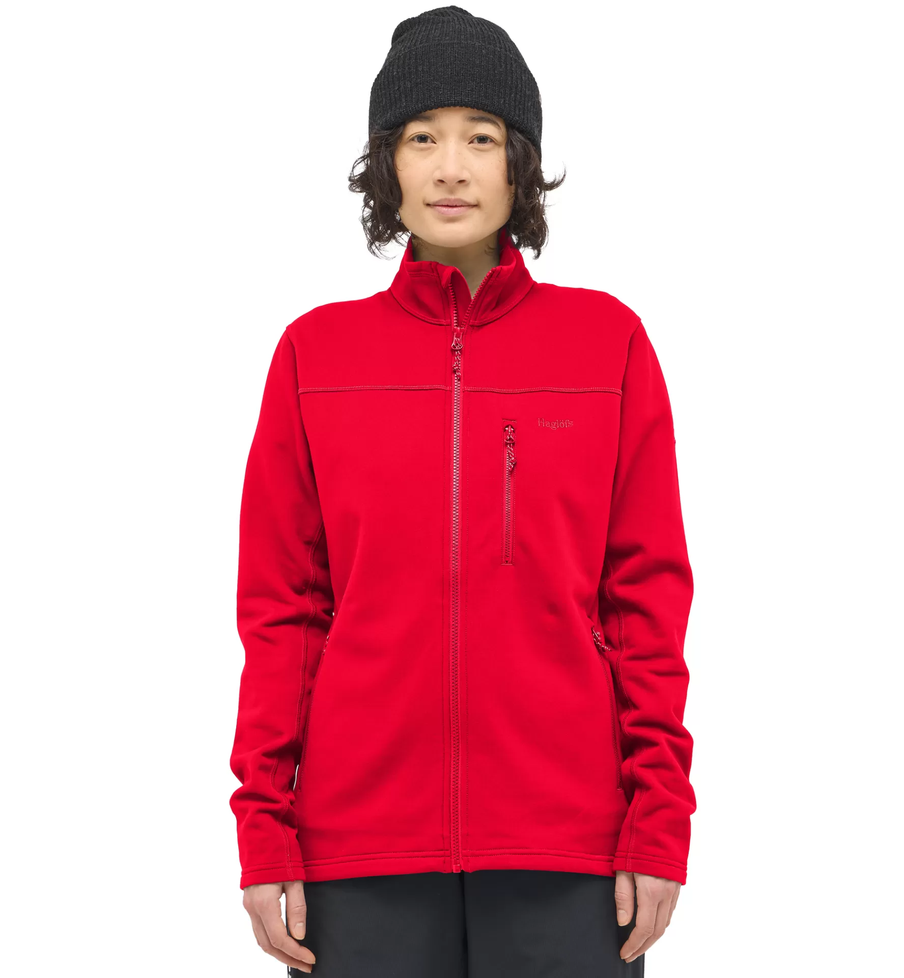 Hot Haglöfs Rosson Mid Jacket Women Bright Red