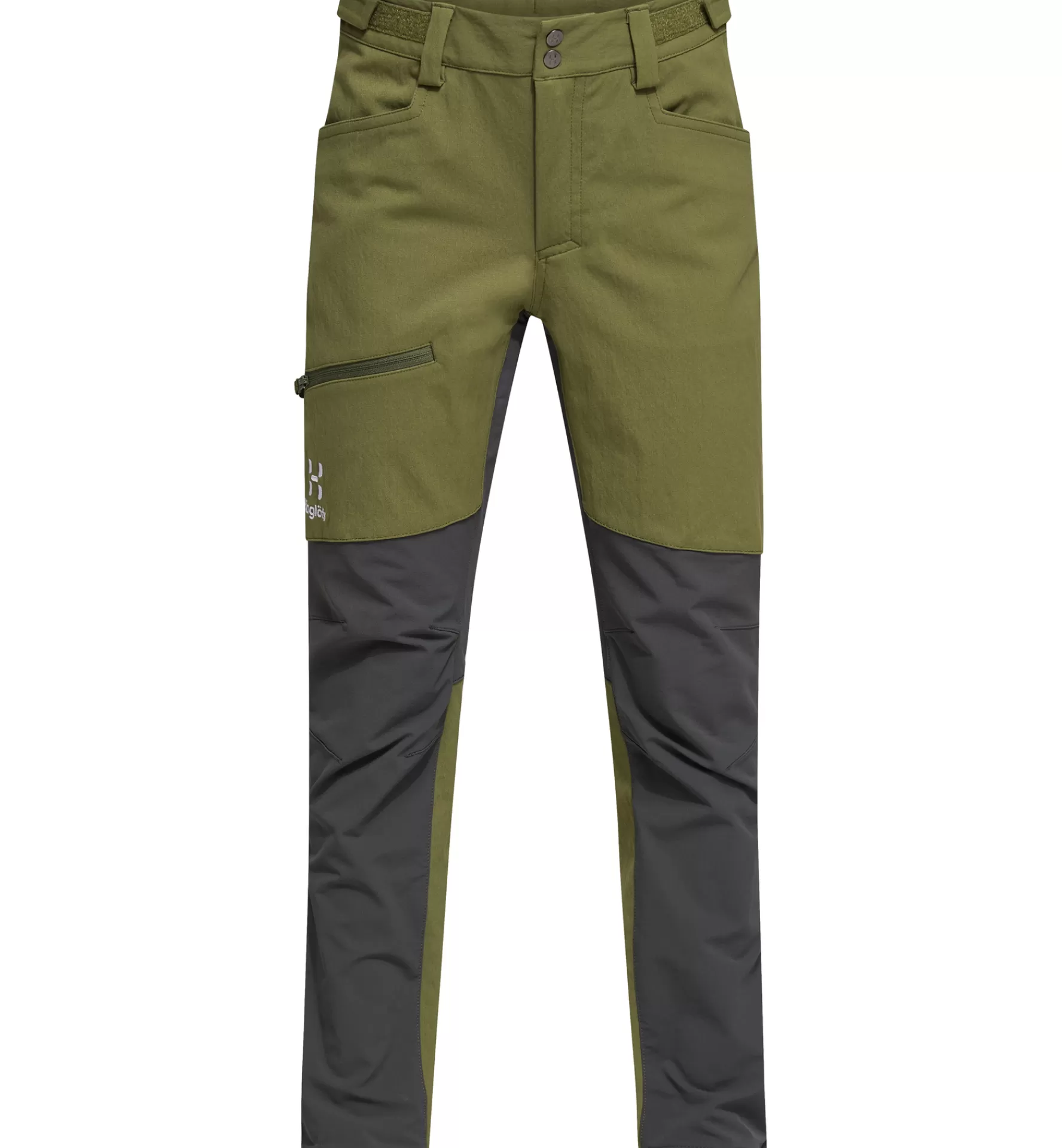 Fashion Haglöfs Rugged Pant Junior Olive green/Magnetite