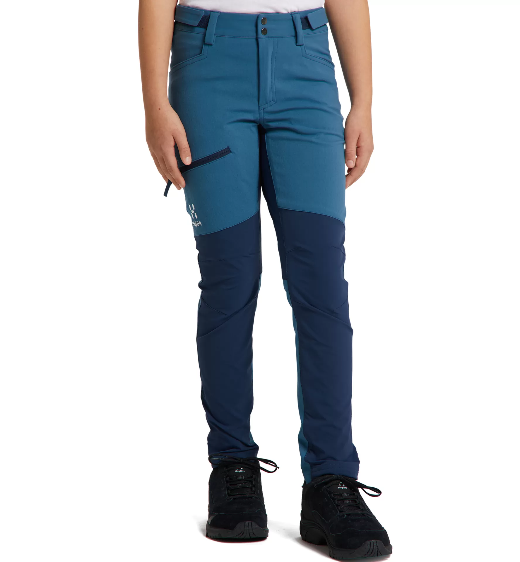 Cheap Haglöfs Rugged Pant Junior Dark Ocean/Tarn Blue